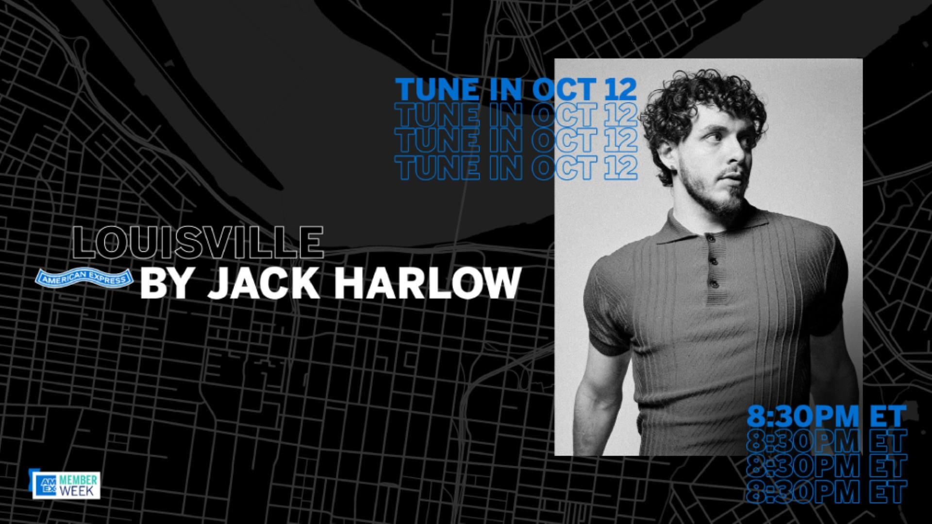 Jack Harlow Partners With American Express for Special ‘Louisville by Jack Harlow’ Co<i></i>ncert and Livestream