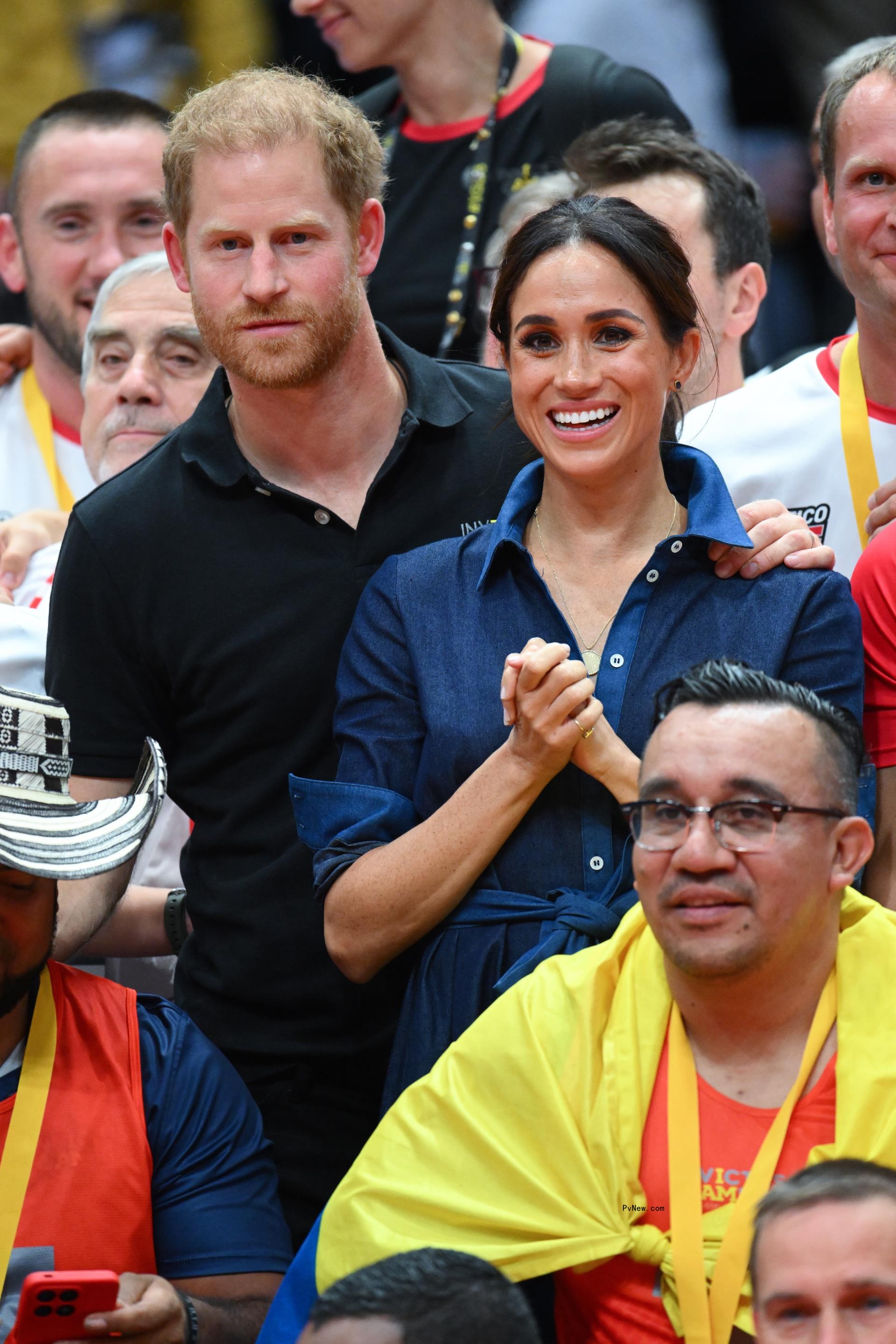Prince Harry and Meghan Markle at the Invictus Games