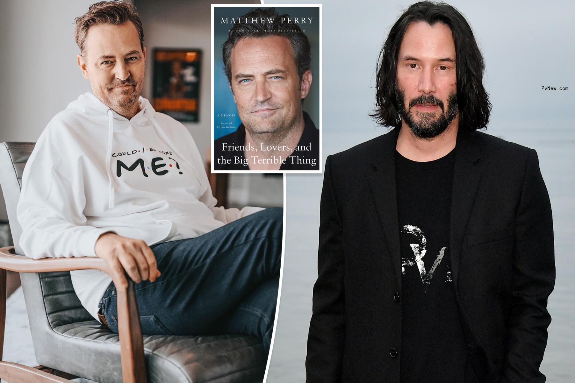 Matthew Perry removing ‘stupid’ Keanu Reeves dig from memoir