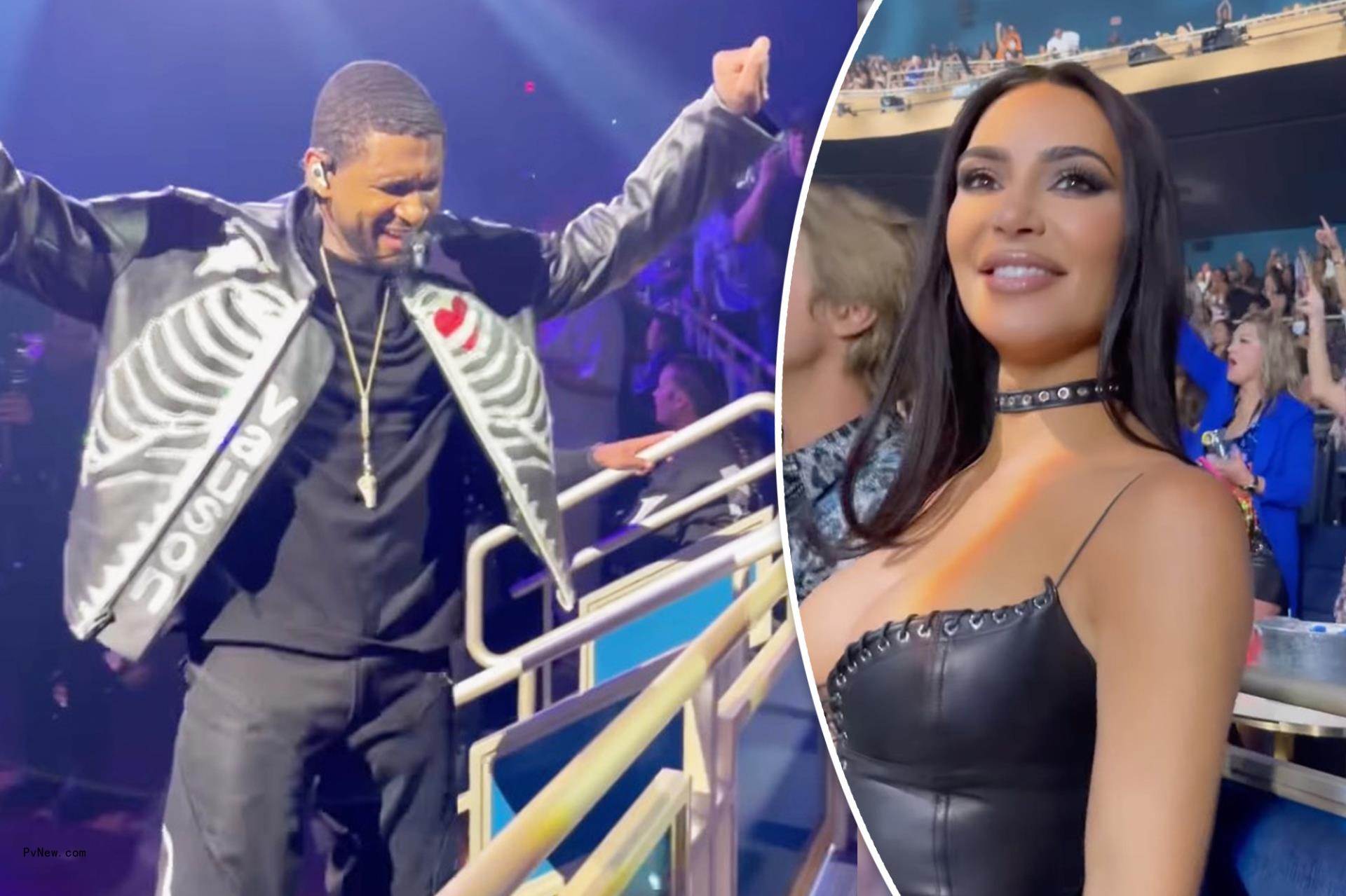 Kim Kardashian gets serenaded by Usher in Vegas after failed birthday trip
