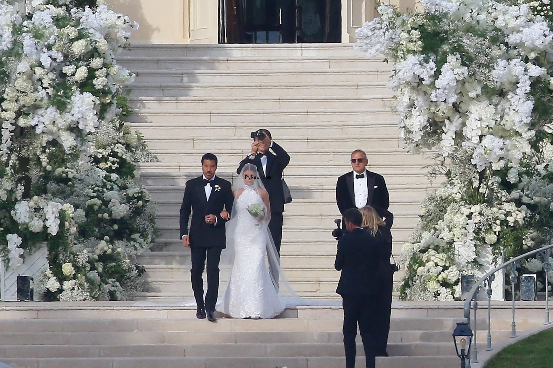 Sofia Richie on her wedding day.
