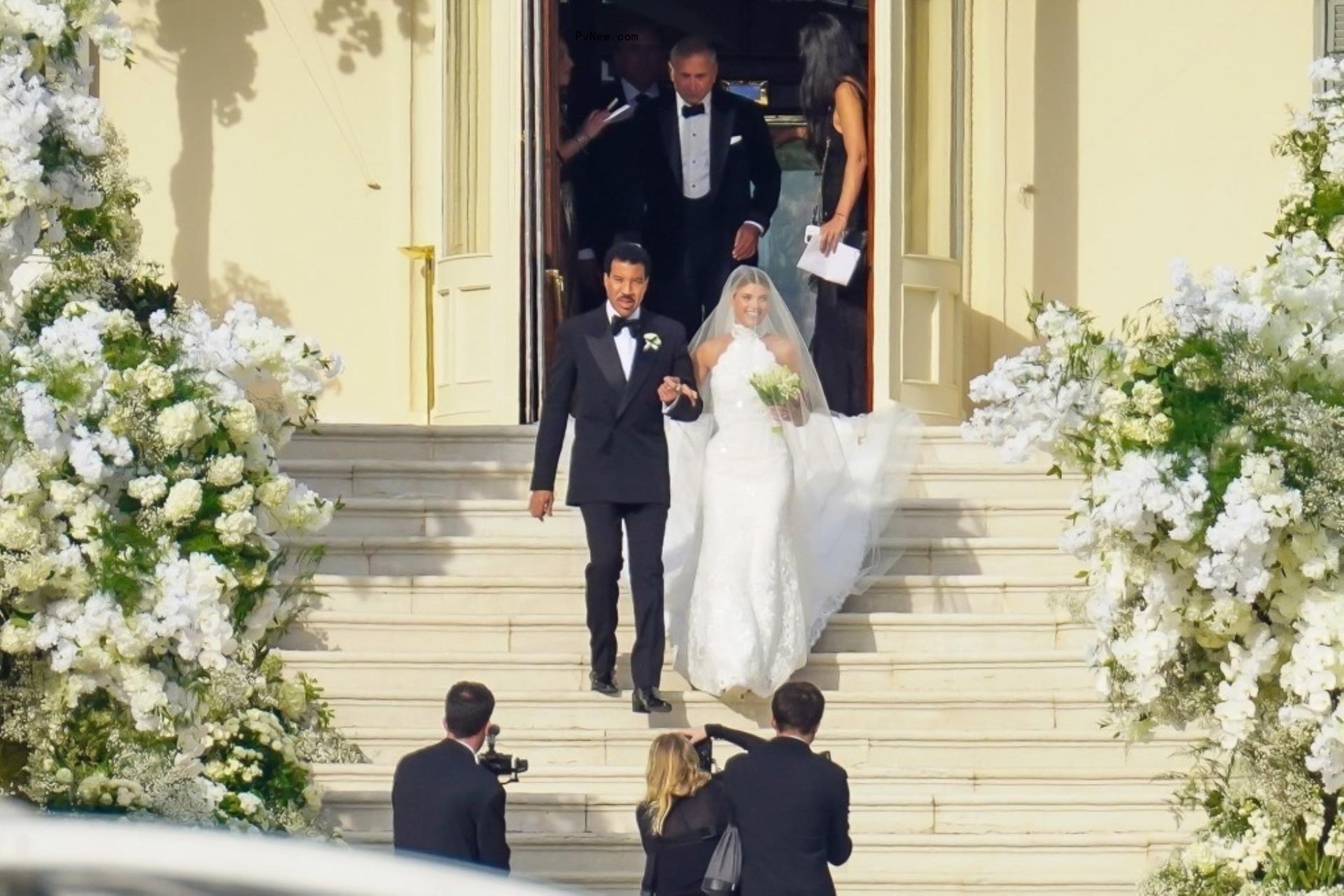 Sofia Richie on her wedding day.
