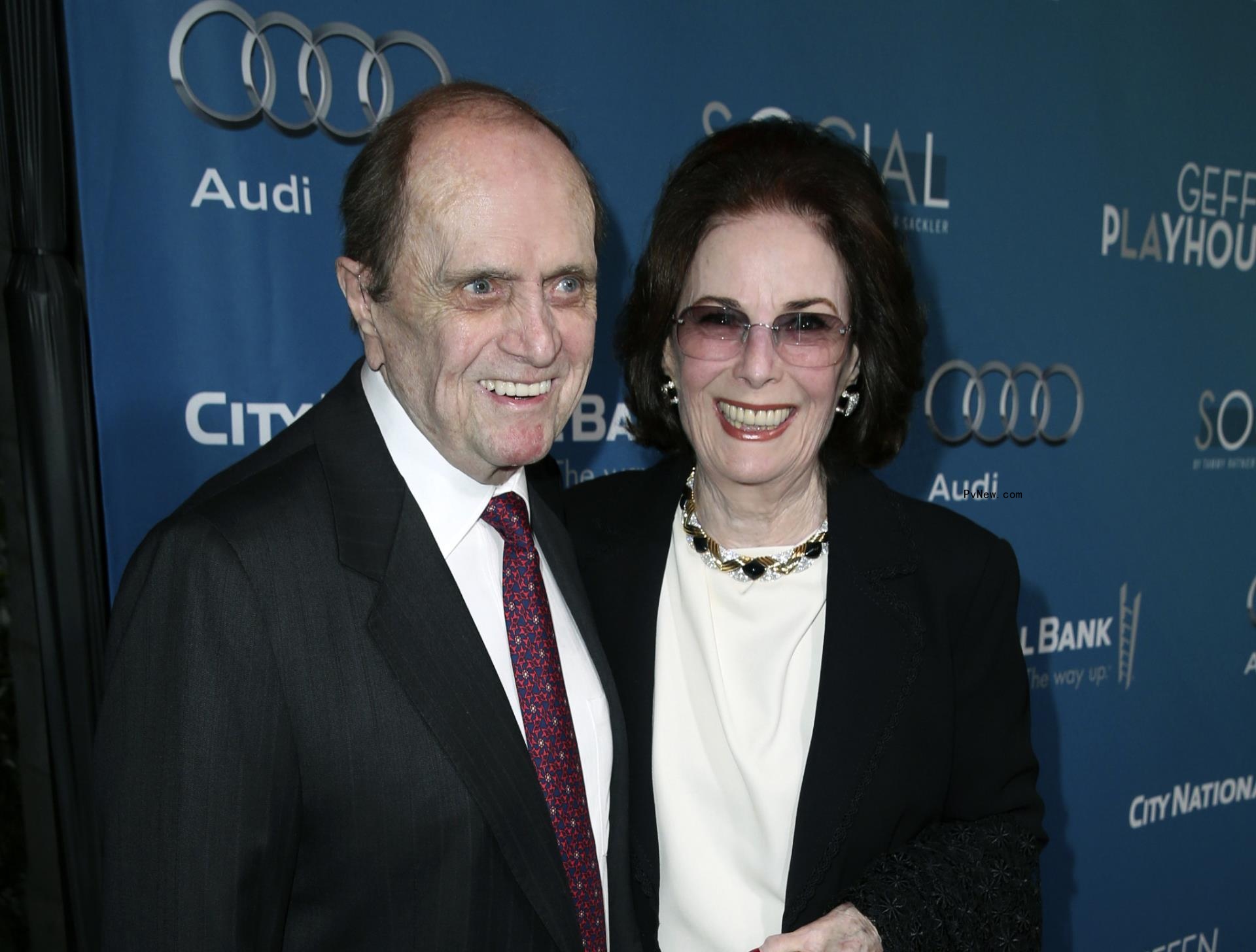 Comedian Bob Newhart and his wife, Ginnie.