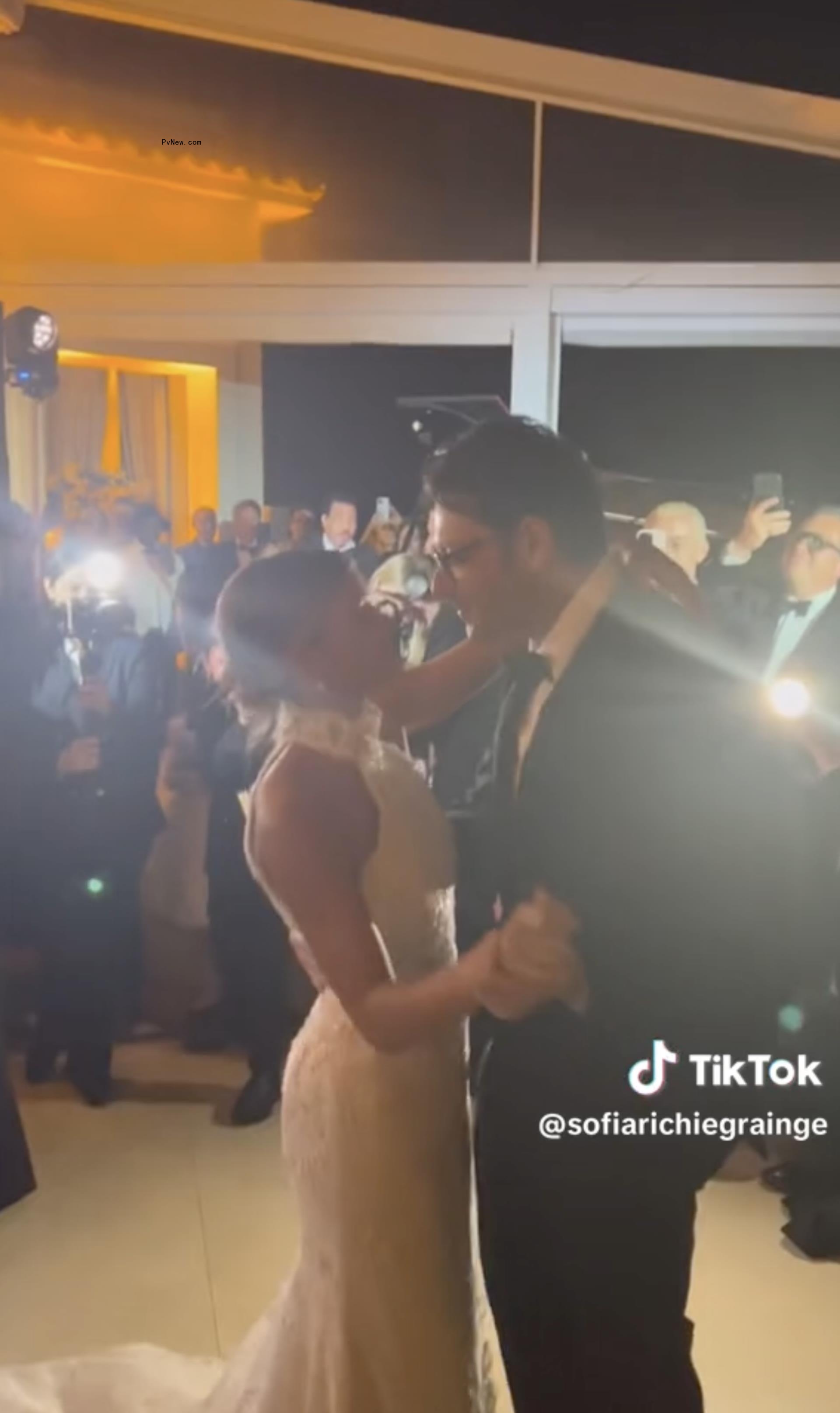 Sofia Richie and Elliot Grainge. 