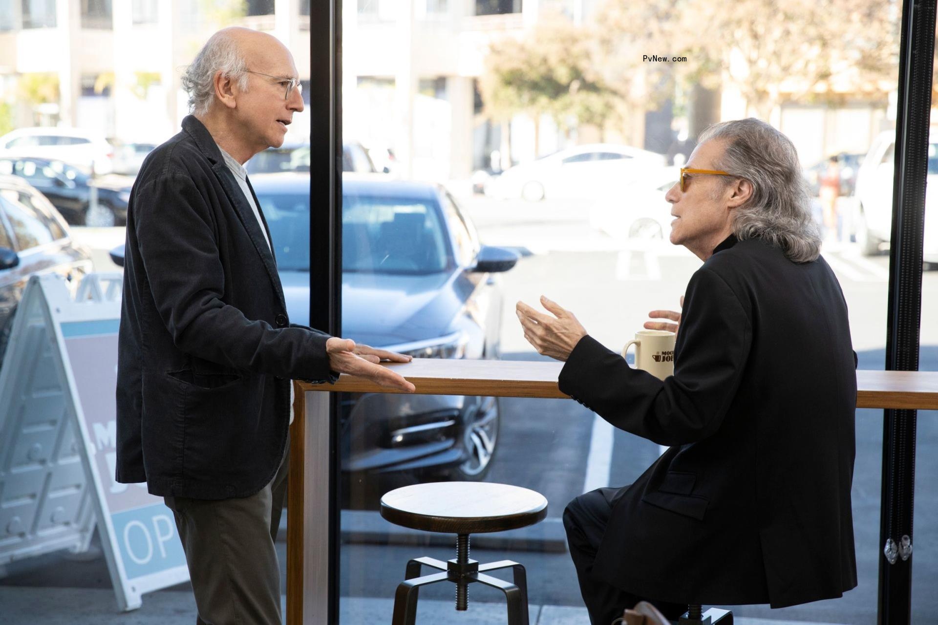 Larry David and Richard Lewis in 