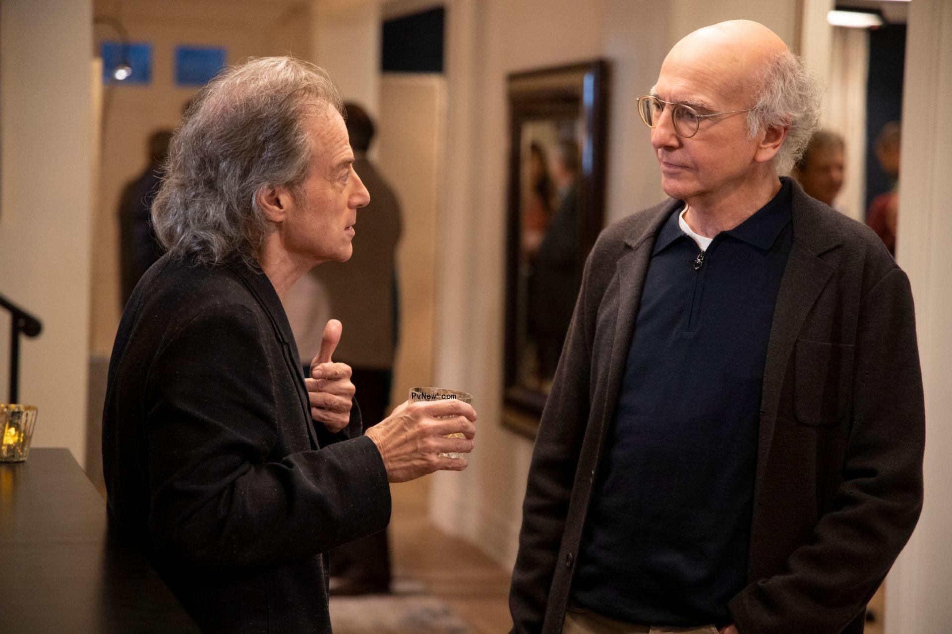 Richard Lewis and Larry David in 