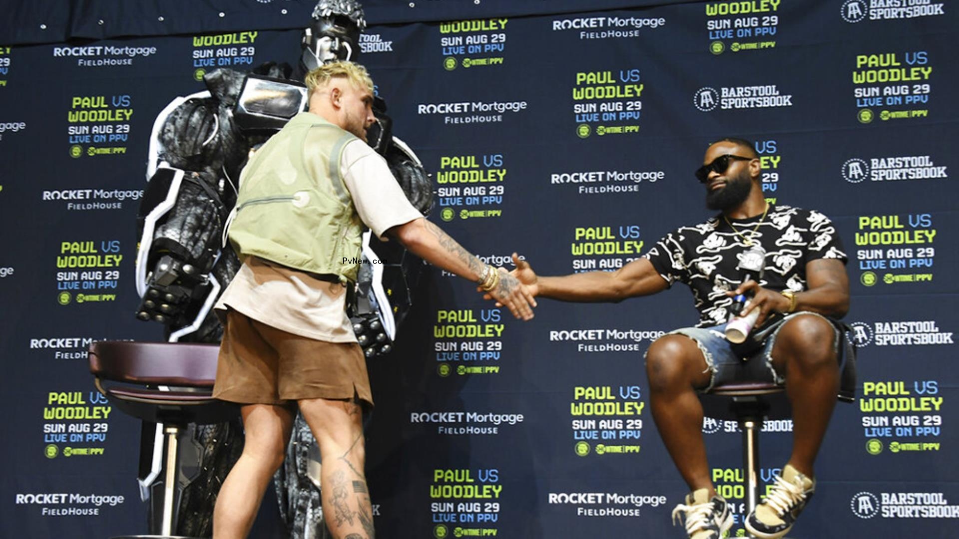 Jake Paul Beats Tyron Woodley in Boxing Match