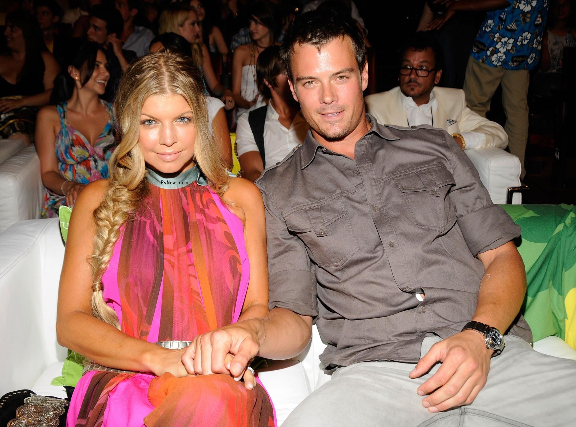 Josh Duhamel and Fergie