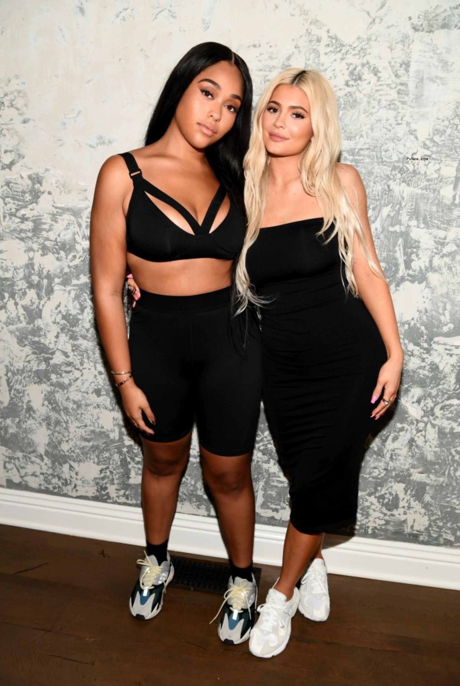 Jordyn Woods and Kylie Jenner