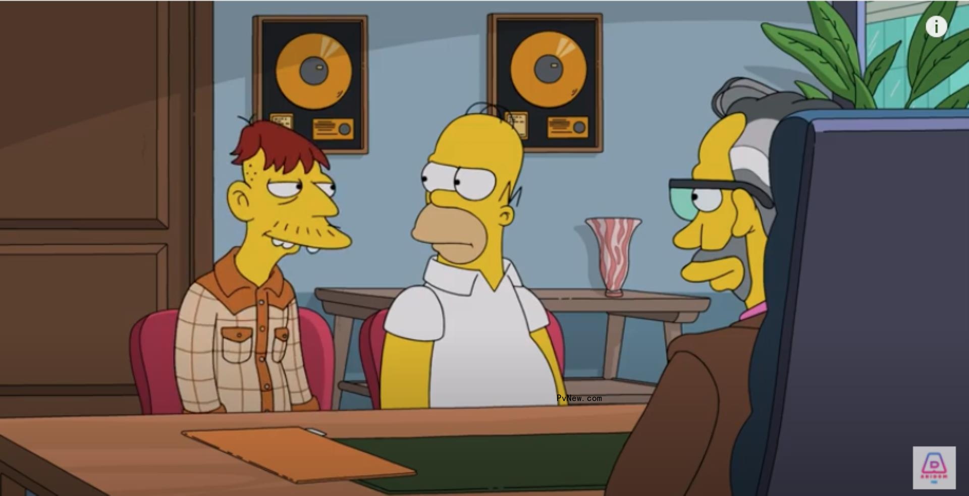 ‘The Simpsons’ First Look: Albert Brooks Returns, as a Slick Music Manager Aiming to Sign Cletus