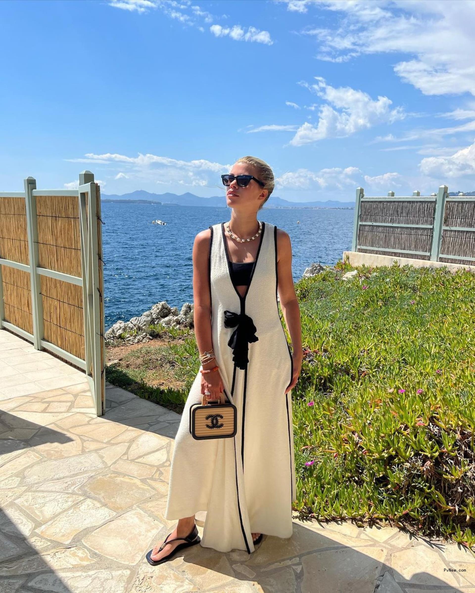 Sofia Richie on the beach