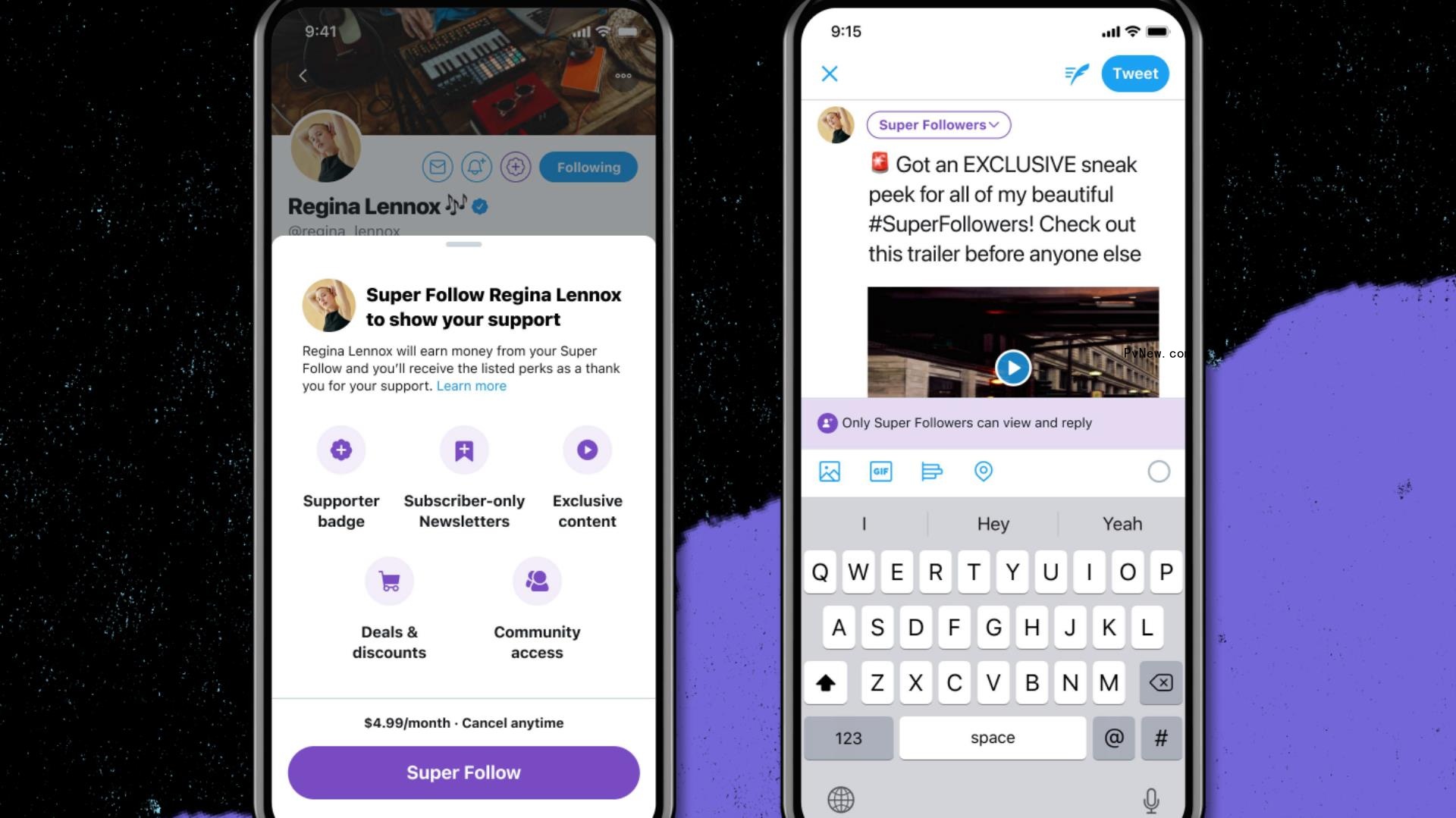Twitter Rolls Out Super Follows, Paid Subs<i></i>criptions for Exclusive Tweets