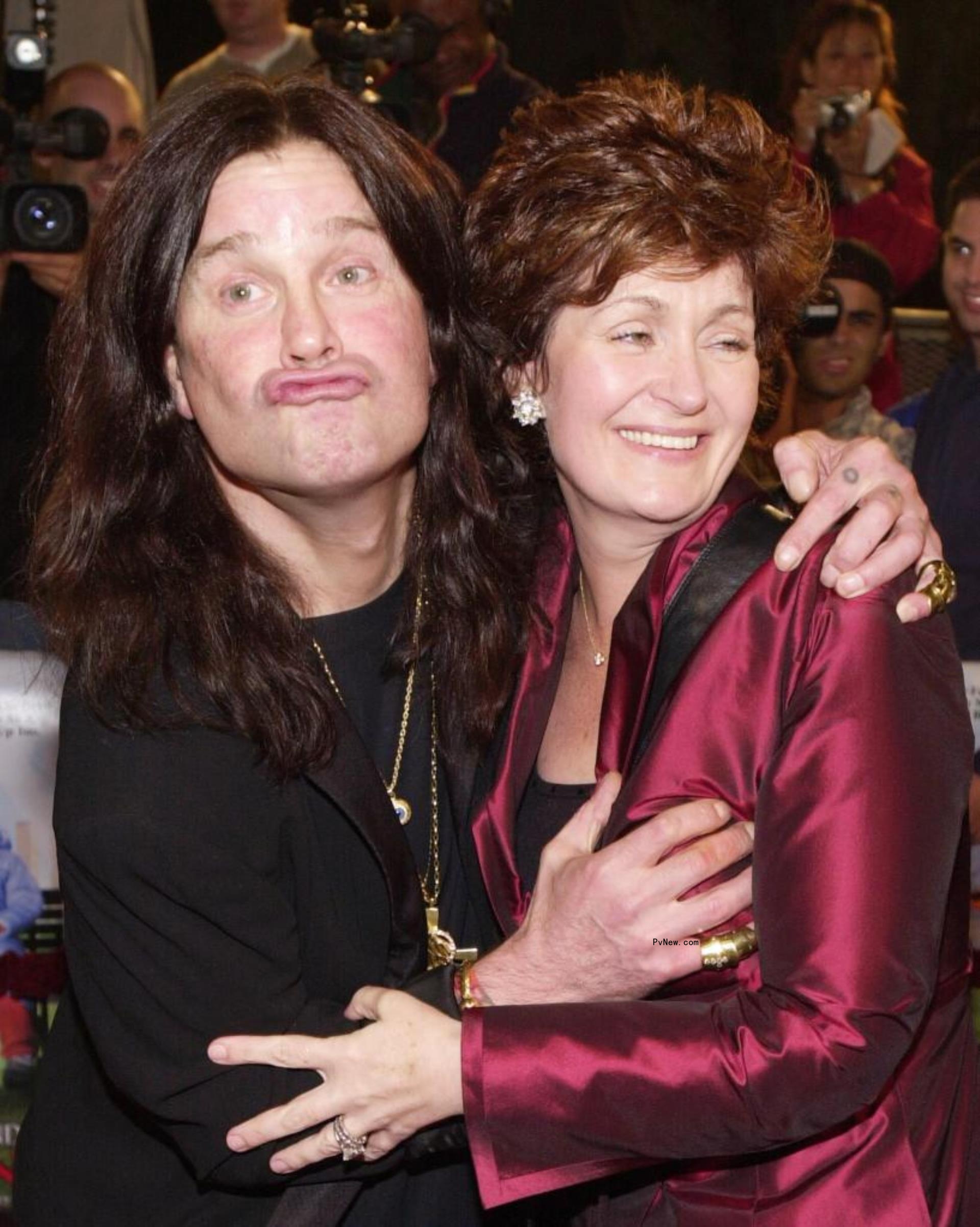 Sharon and Ozzy Osbourne