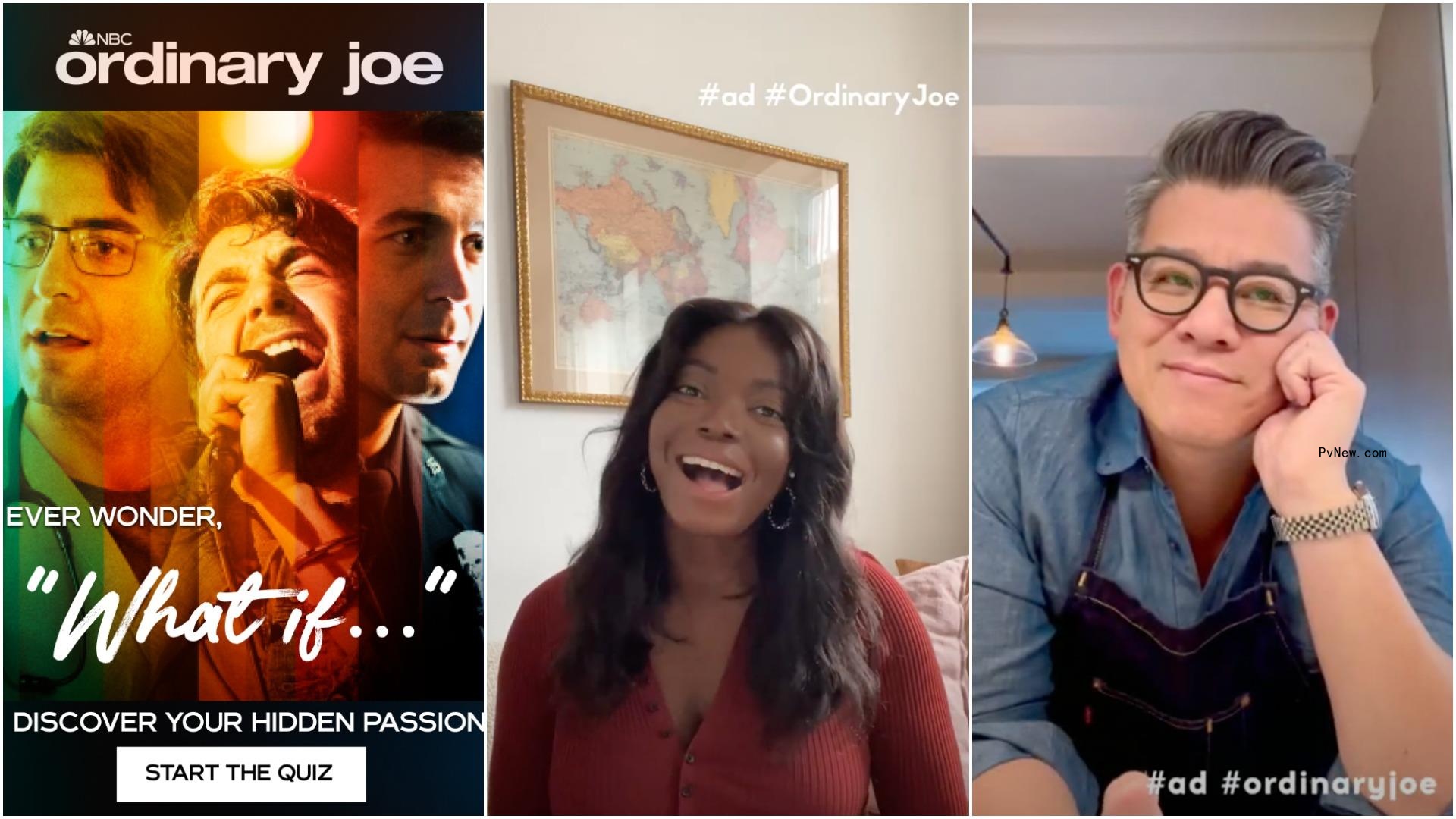 NBC Launches ‘Ordinary Joe’ Quiz Promo With Pinterest