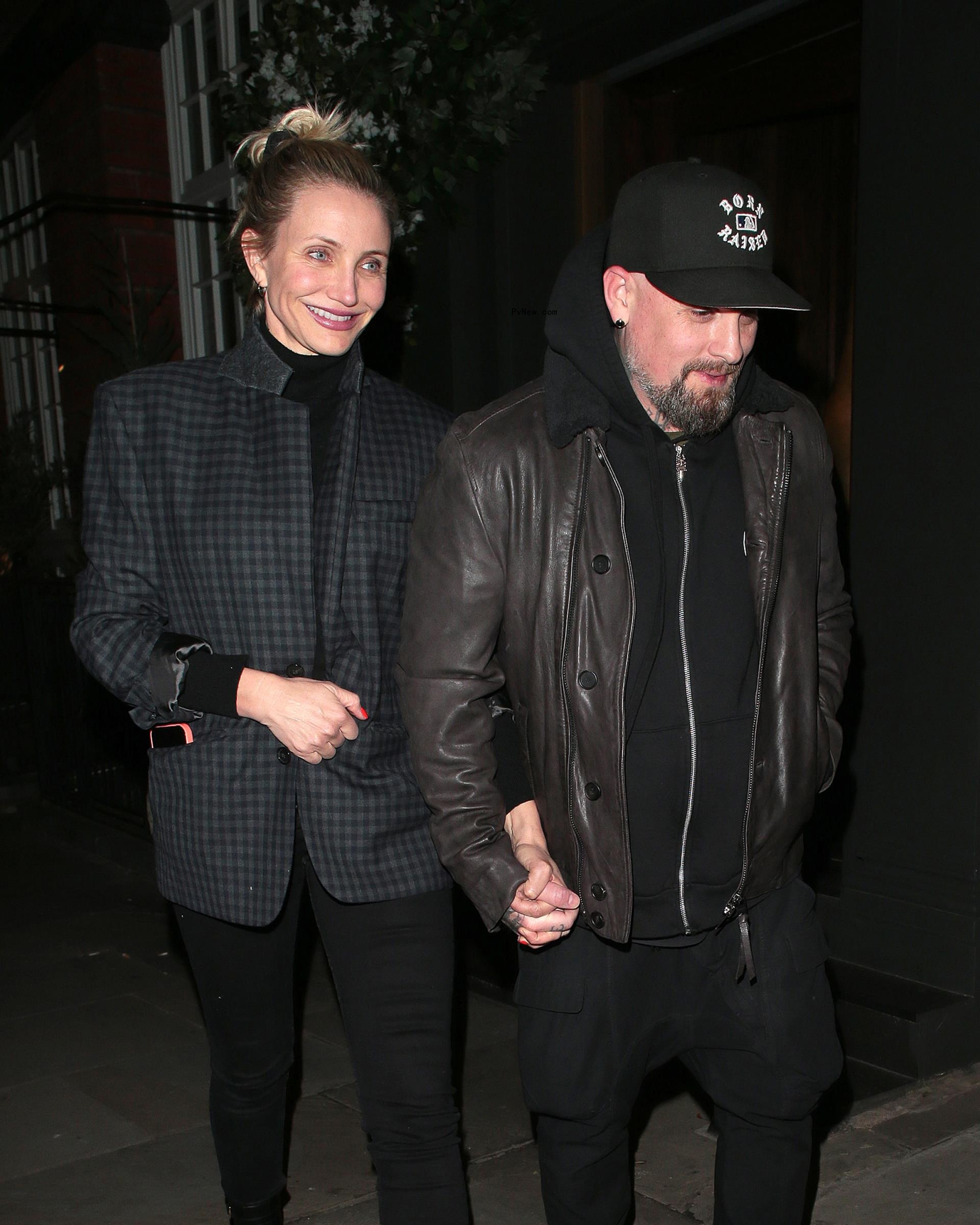 Cameron Diaz and Benji Madden