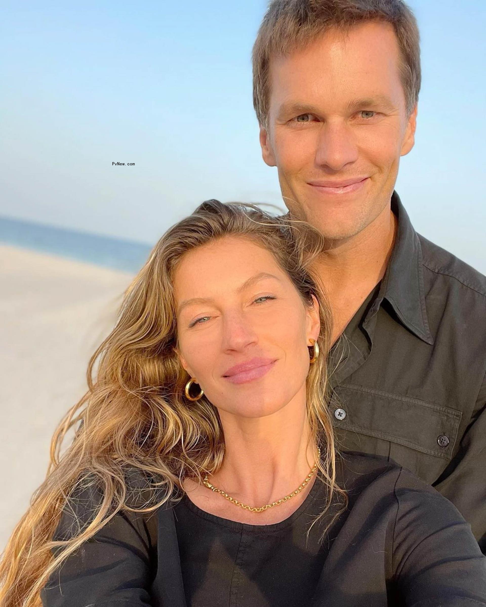 Tom Brady and Gisele Bündchen.