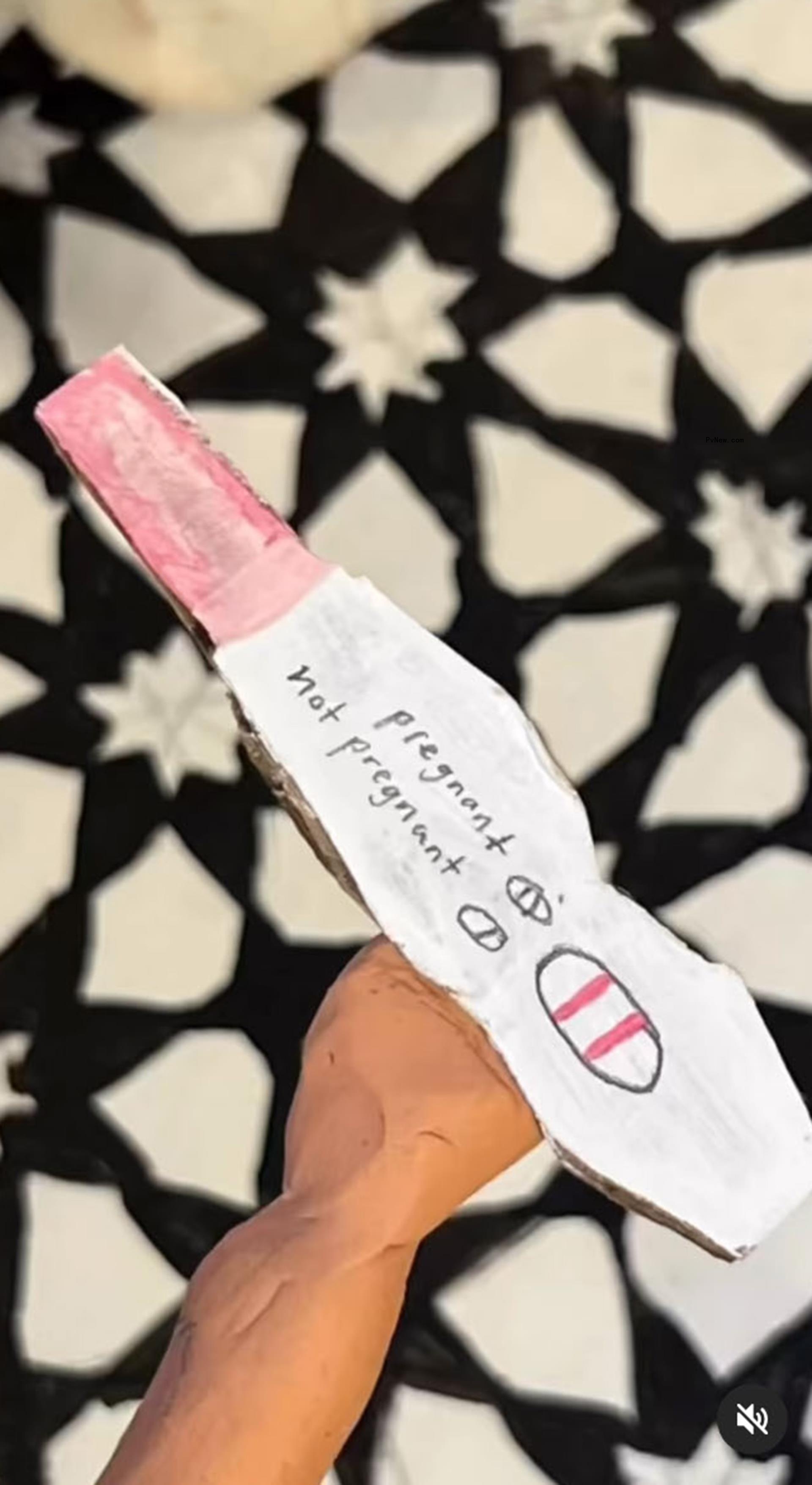 Bekah Martinez's claymation pregnancy reveal