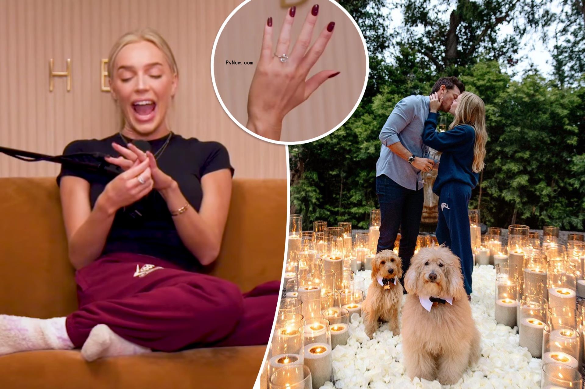 All the details on Alex Cooper’s engagement ring from fiancé Matt Kaplan
