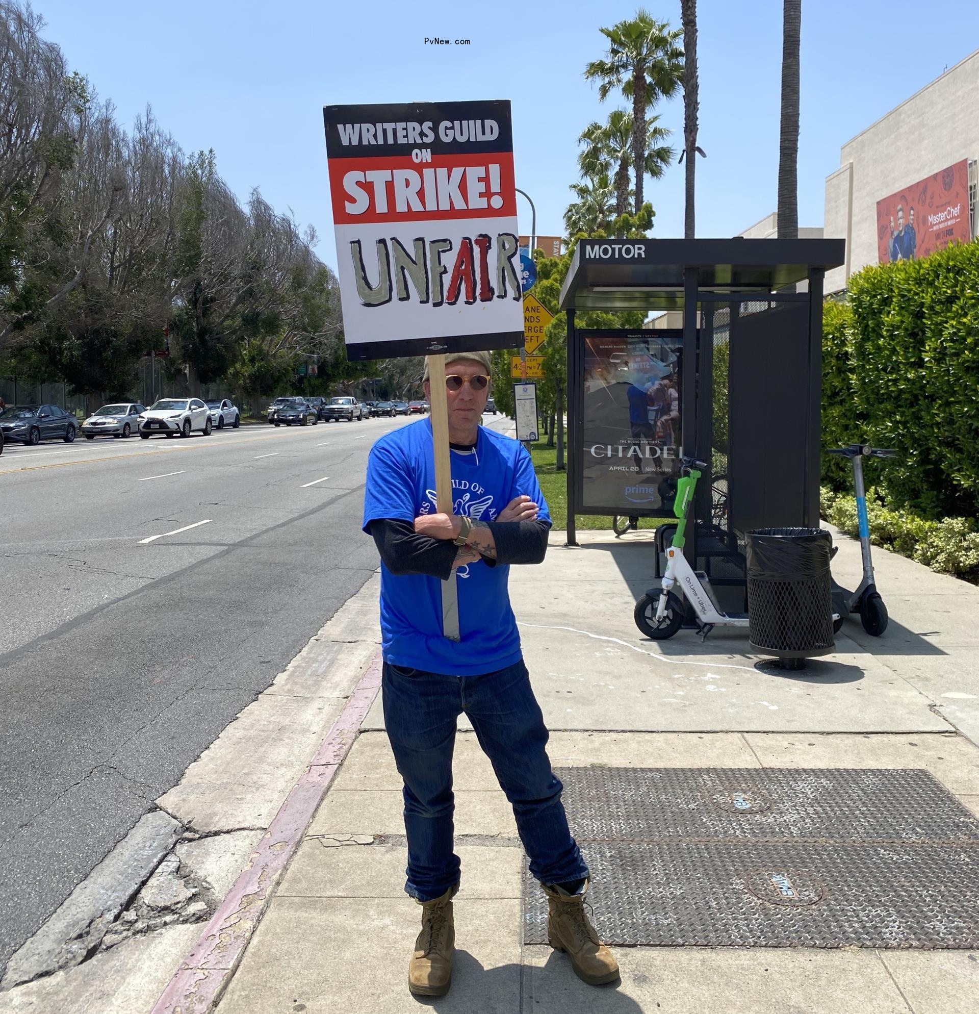 IATSE Delivers Show of Support for Striking Writers on Picket Line at Fox Studios: ‘Labor Has to Stick Together’