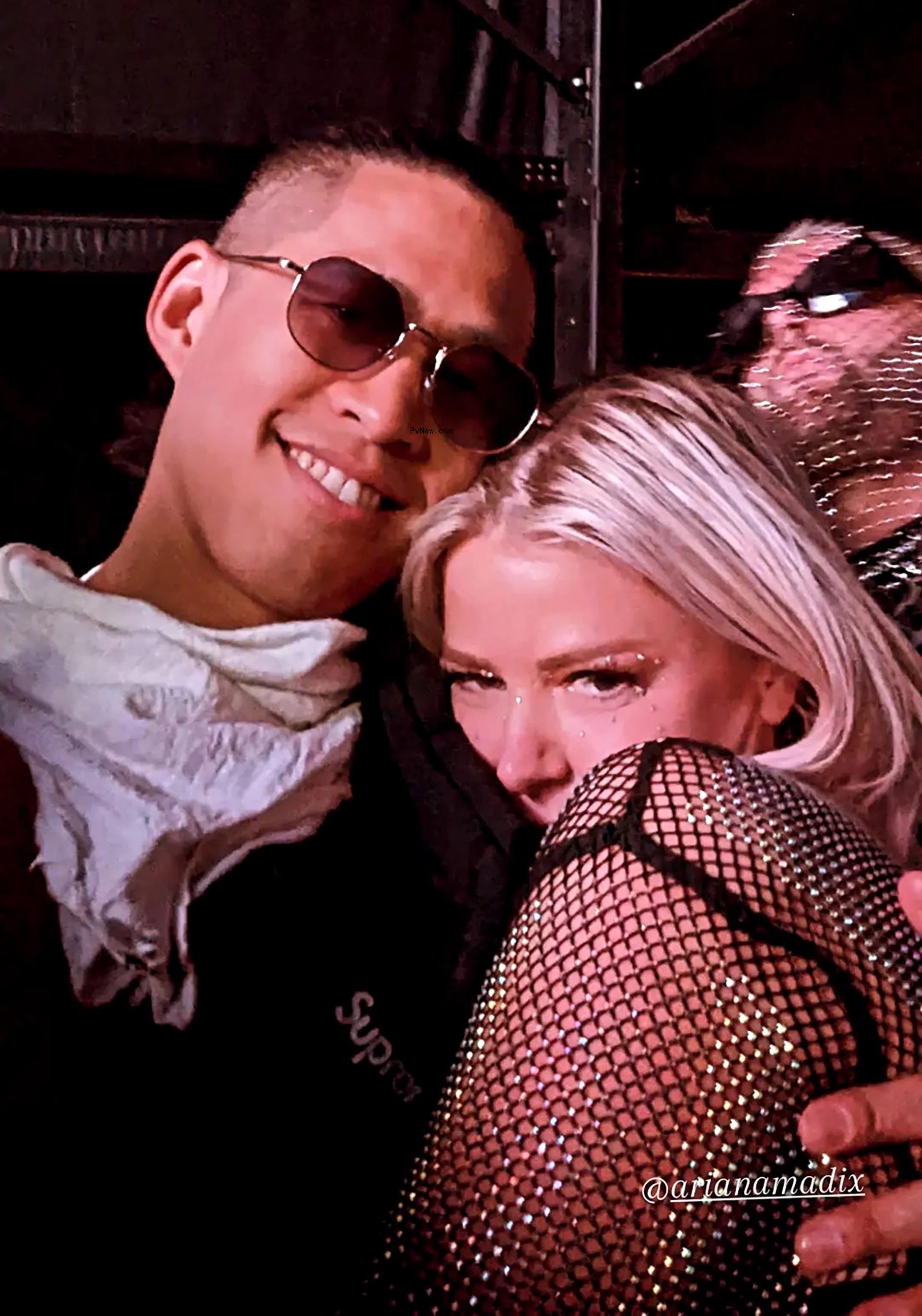 Daniel Wai and Ariana Madix hugging each other