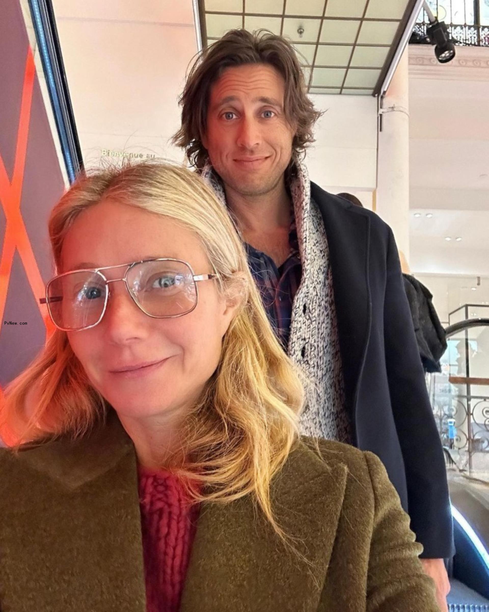 Gwyneth Paltrow and Brad Falchuk. 