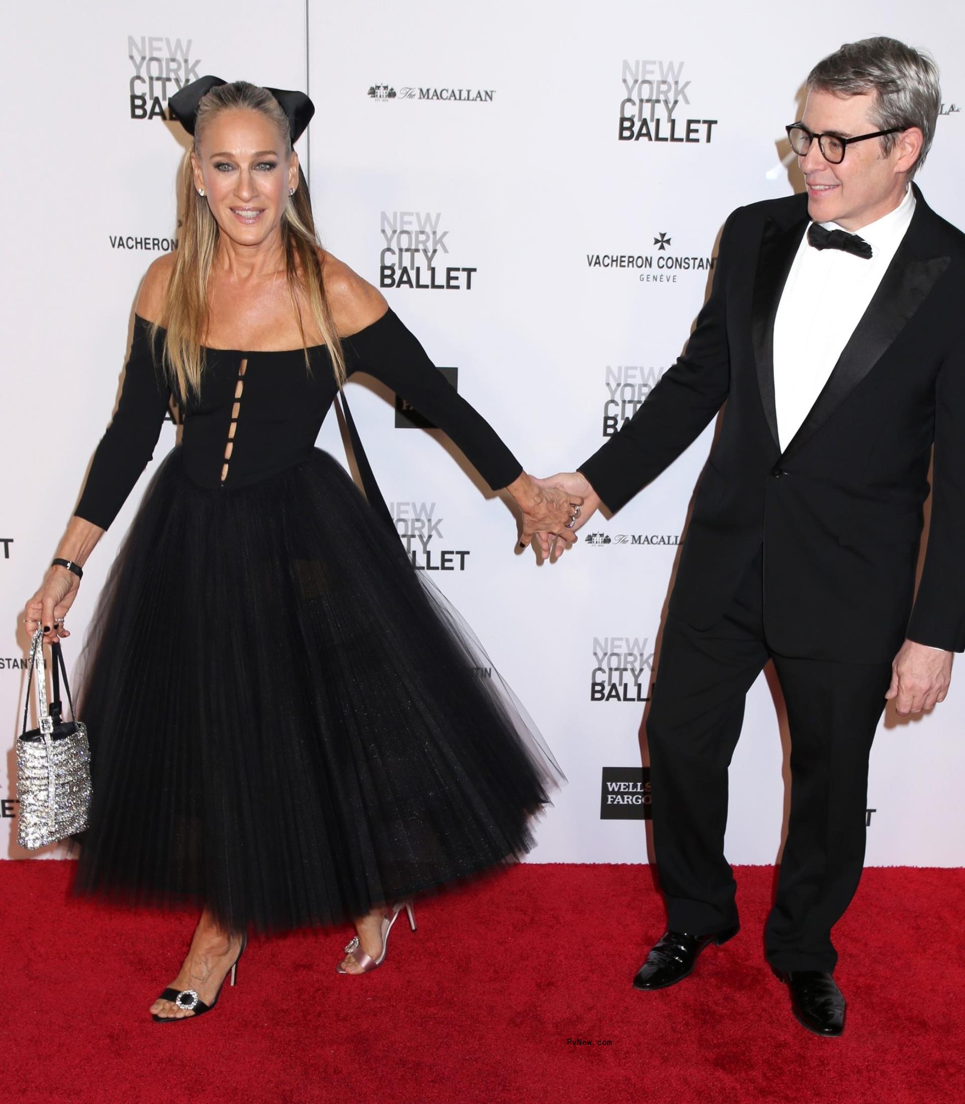 Sarah Jessica Parker and Matthew Broderick attend the New York City Ballet 2023 Fall Fashion Gala at David H. Koch Theater