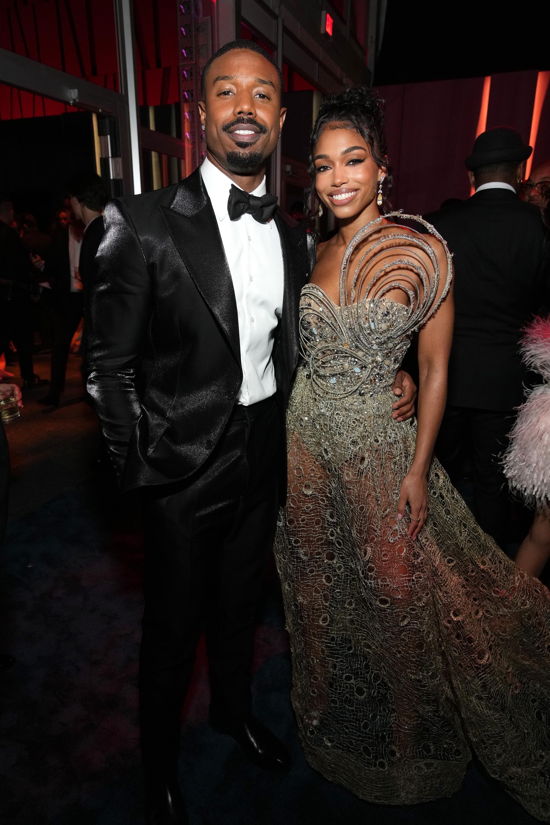 Michael B. Jordan and Lori Harvey