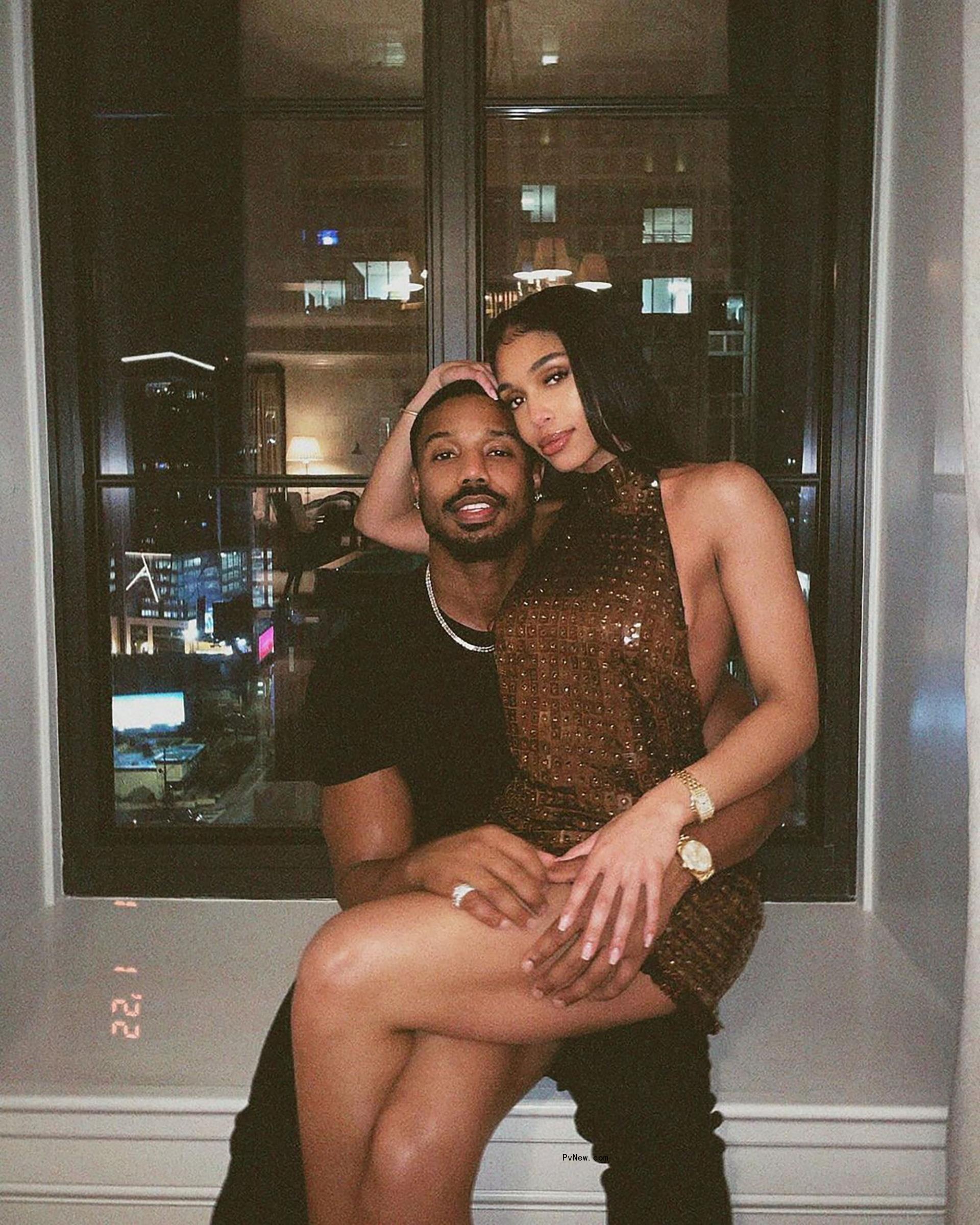 Lori Harvey and Michael B Jordan