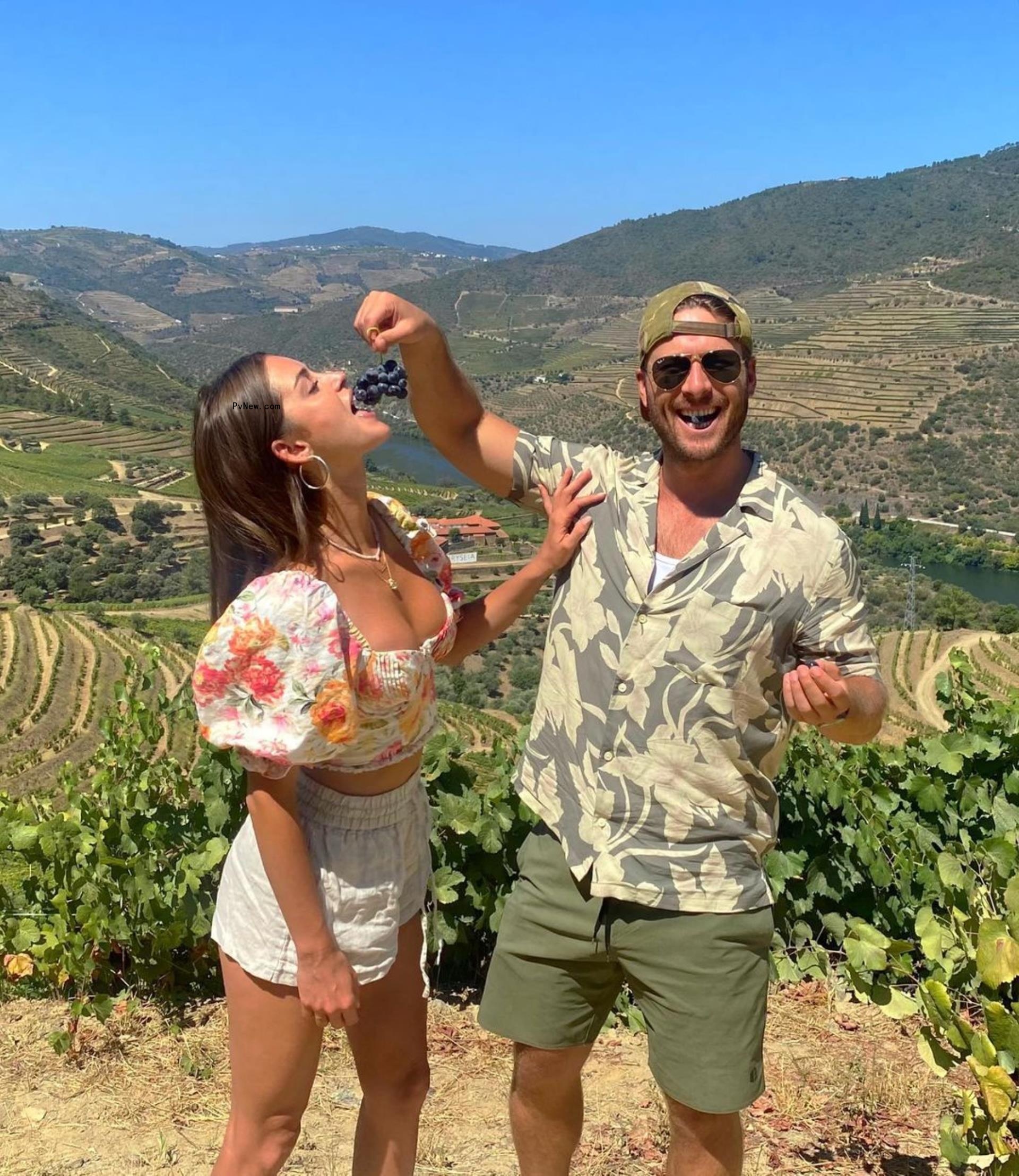 Gigi Paris and Glen Powell