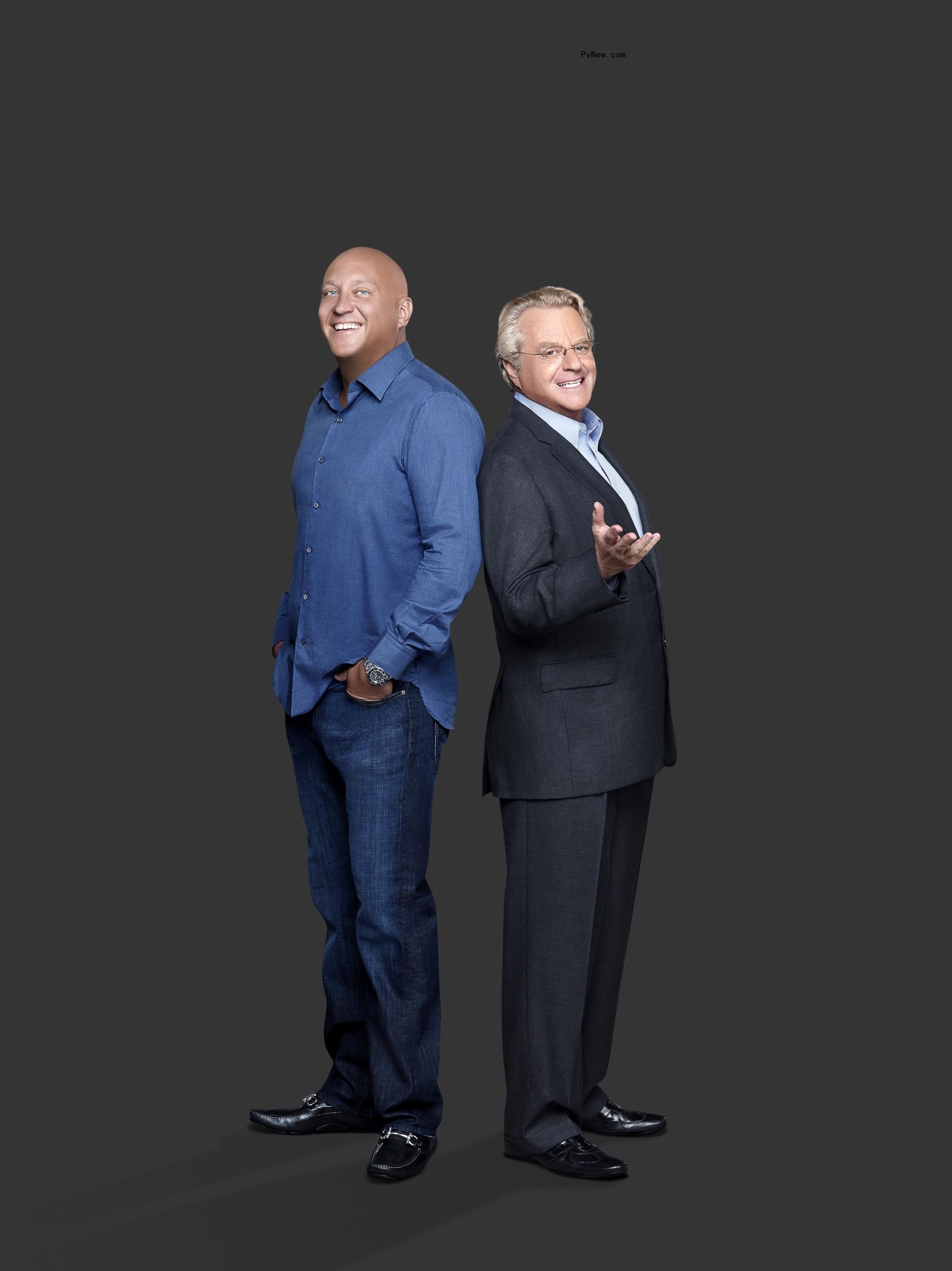 Steve Wilkos and Jerry Springer