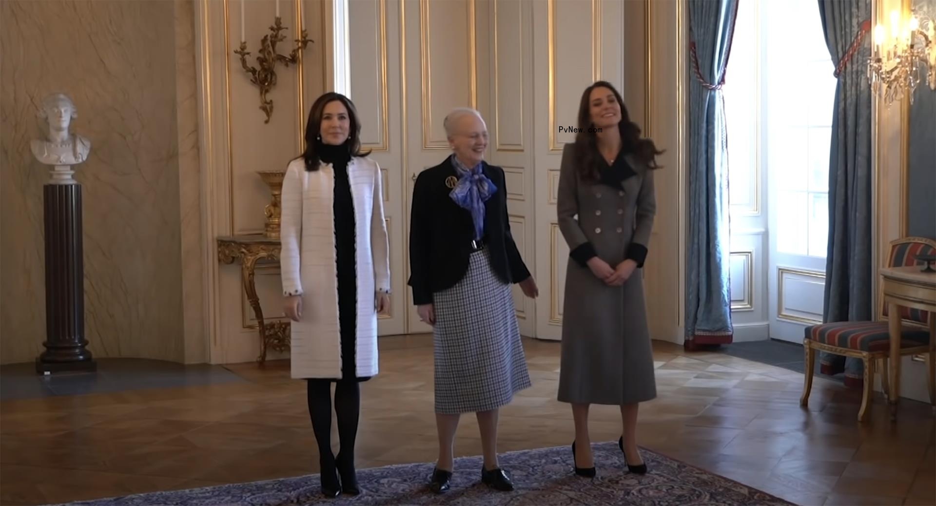 Kate Middleton and Danish royal family in 2022.