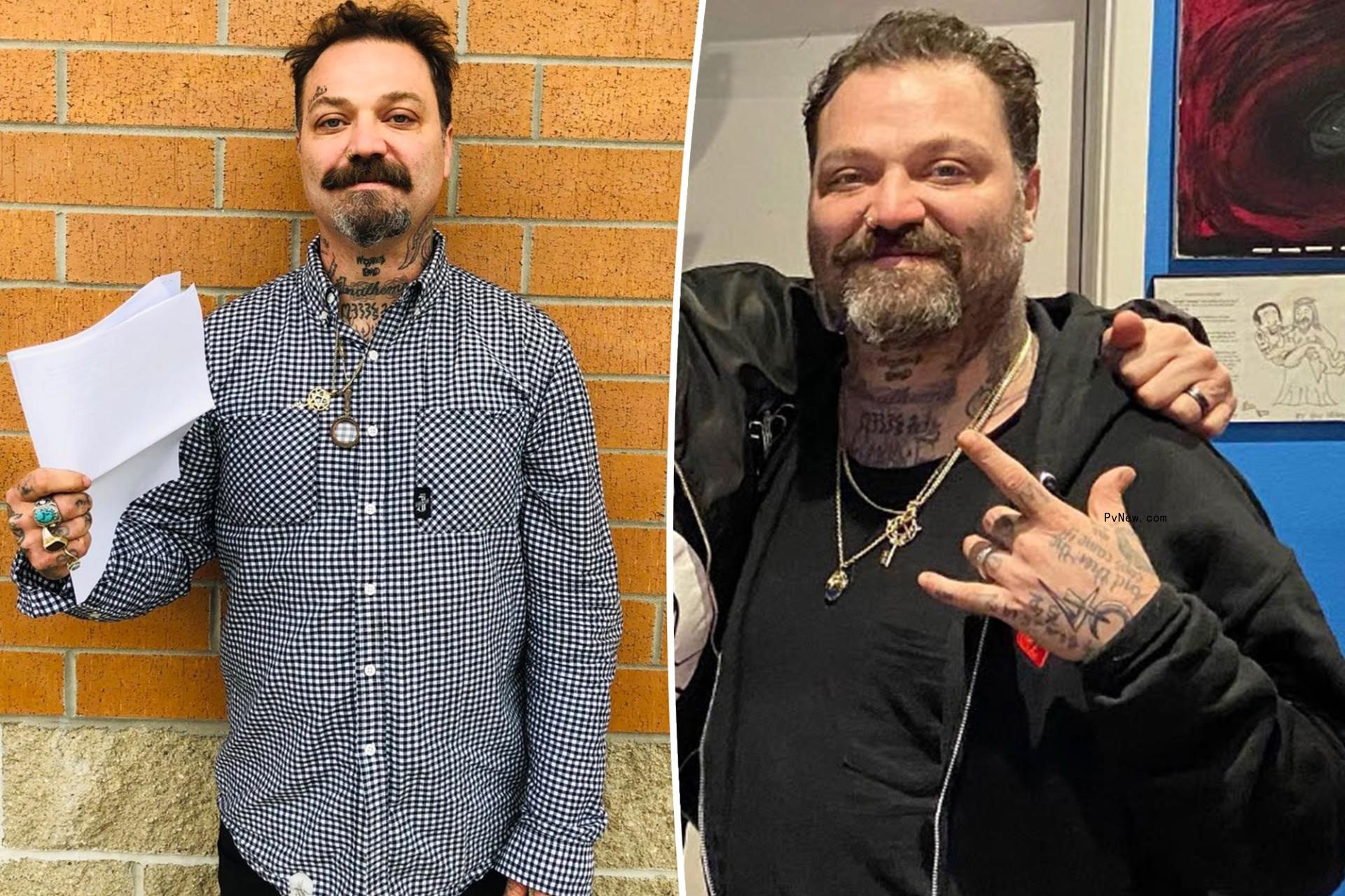 Bam Margera turns himself in after police issue arrest warrant