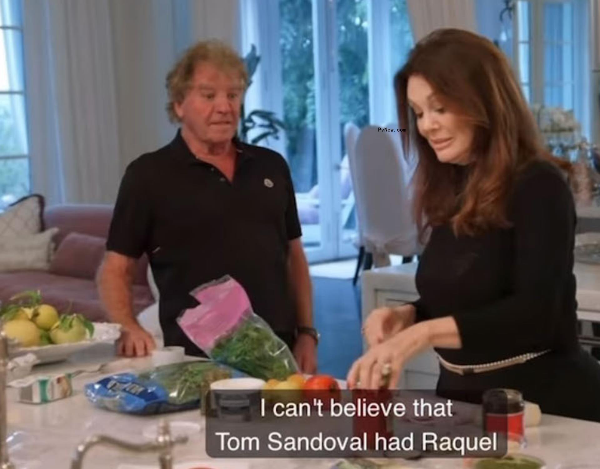Ken Todd and Lisa Vanderpump talking on 