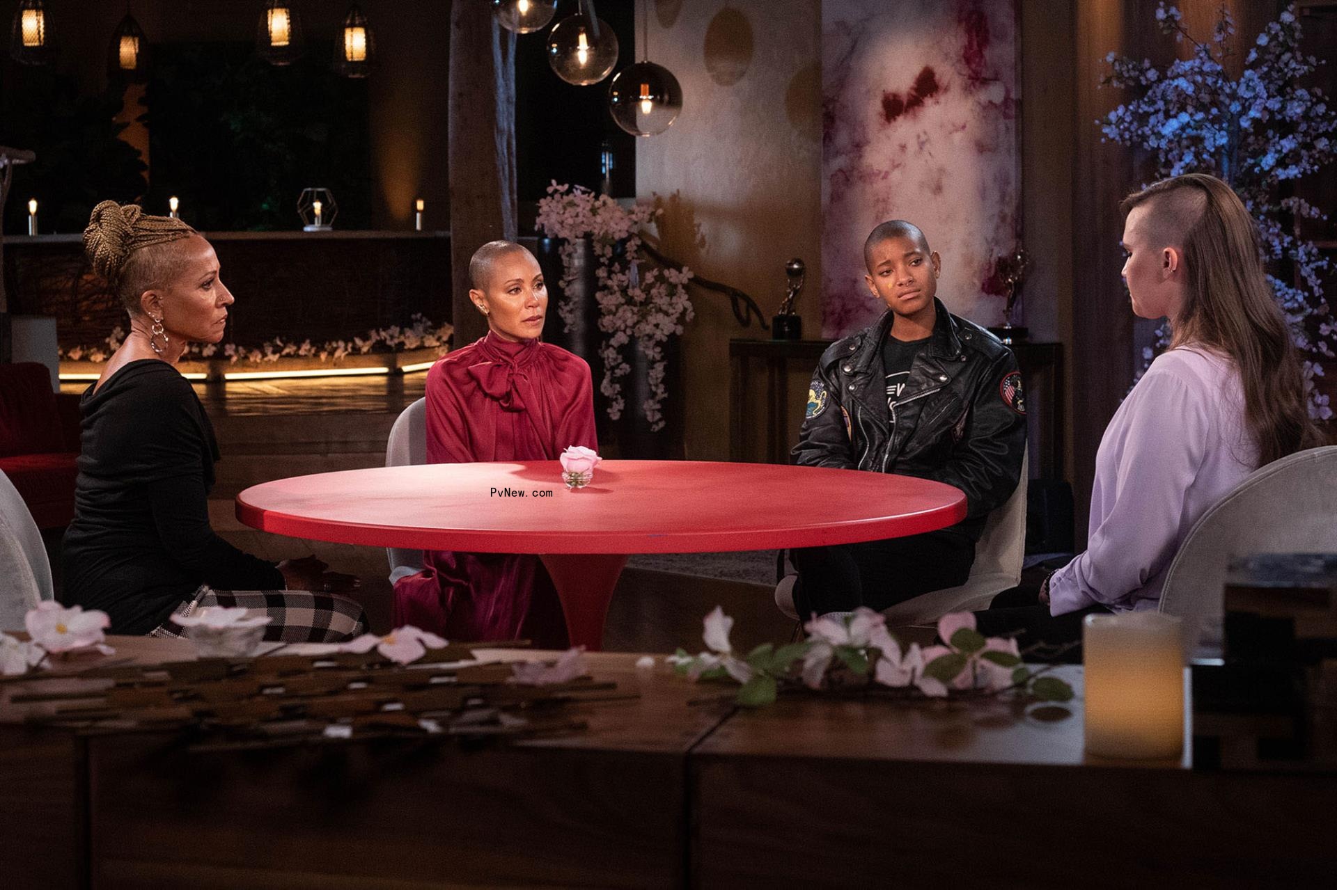 Jada Pinkett Smith hosting Red Table Talk