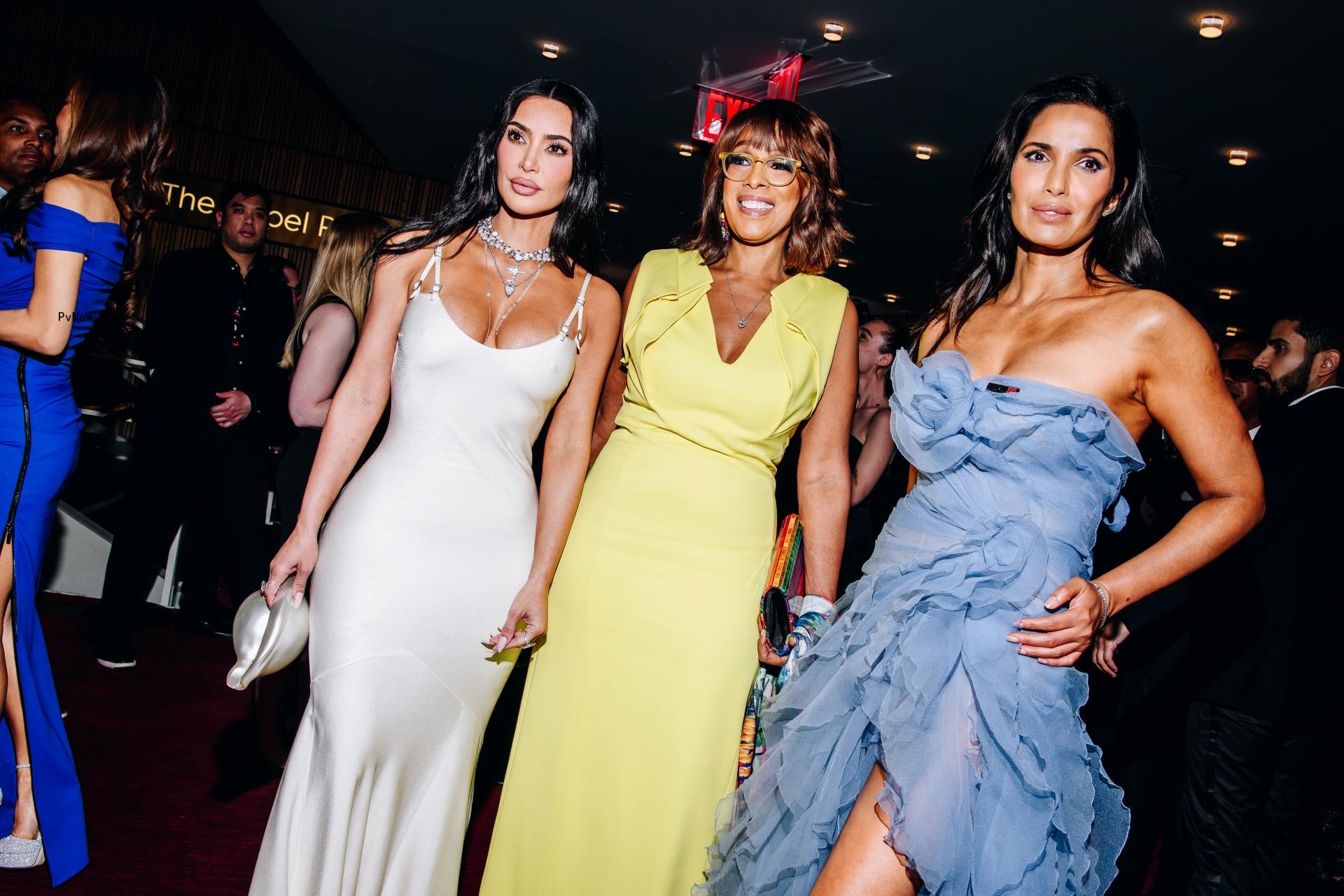 Kim Kardashian, Gayle King and Padma Lakshmi at the TIME100 Gal