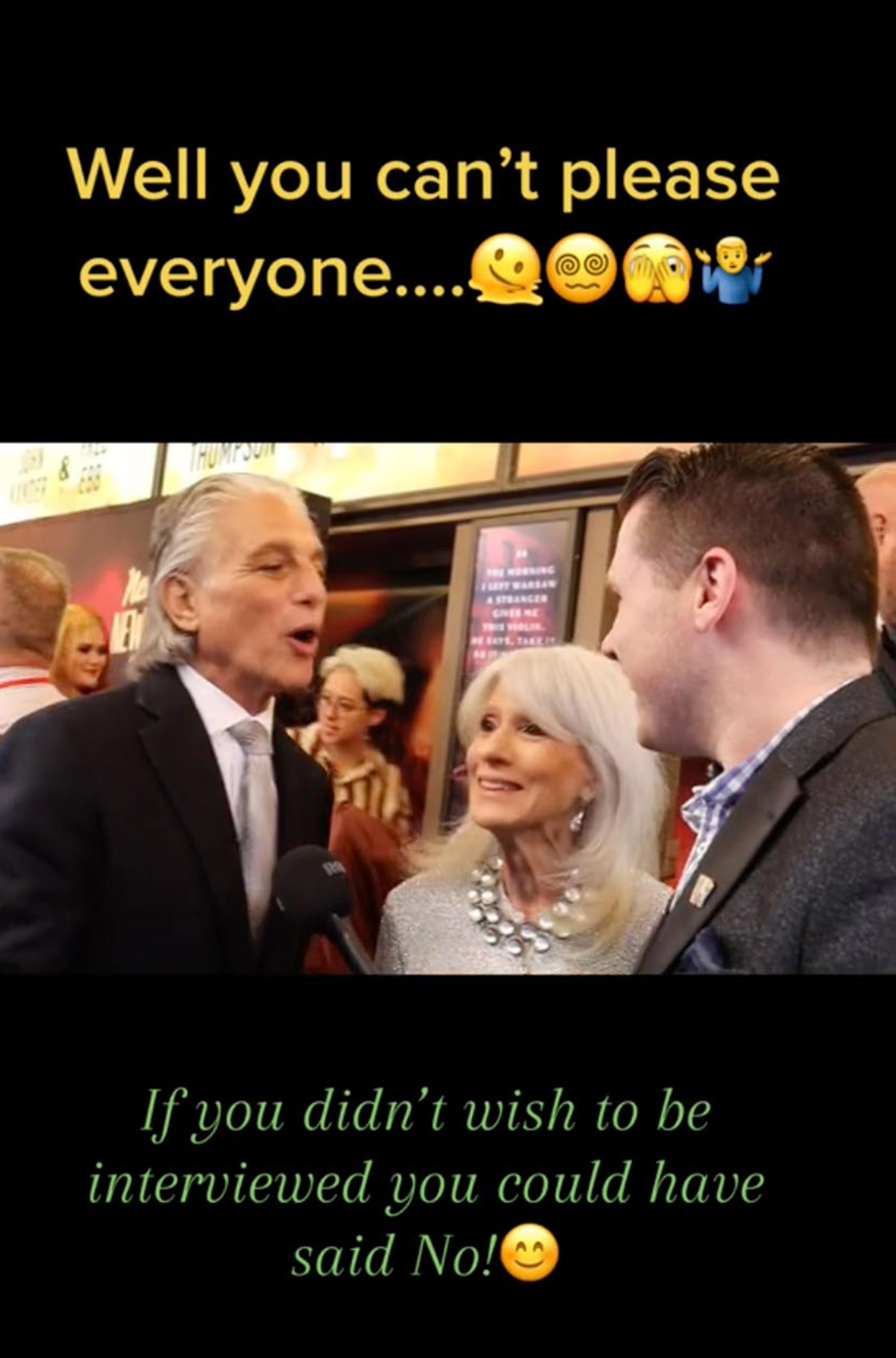 Tony Danza on red carpet