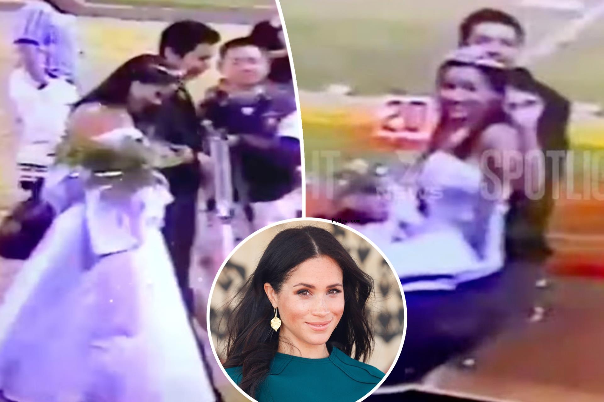 Meghan Markle wears homecoming queen crown in resurfaced high school footage