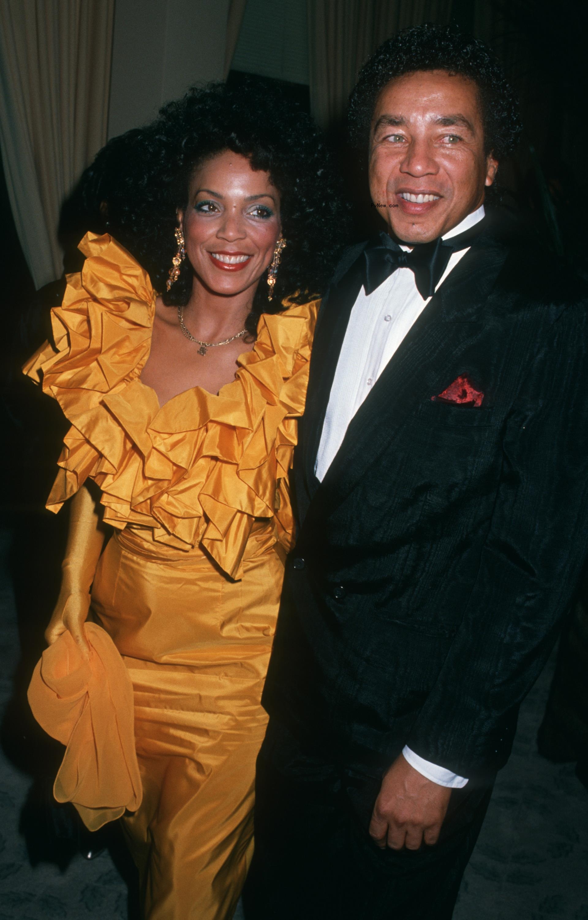 Smokey Robinson and Claudette Rogers