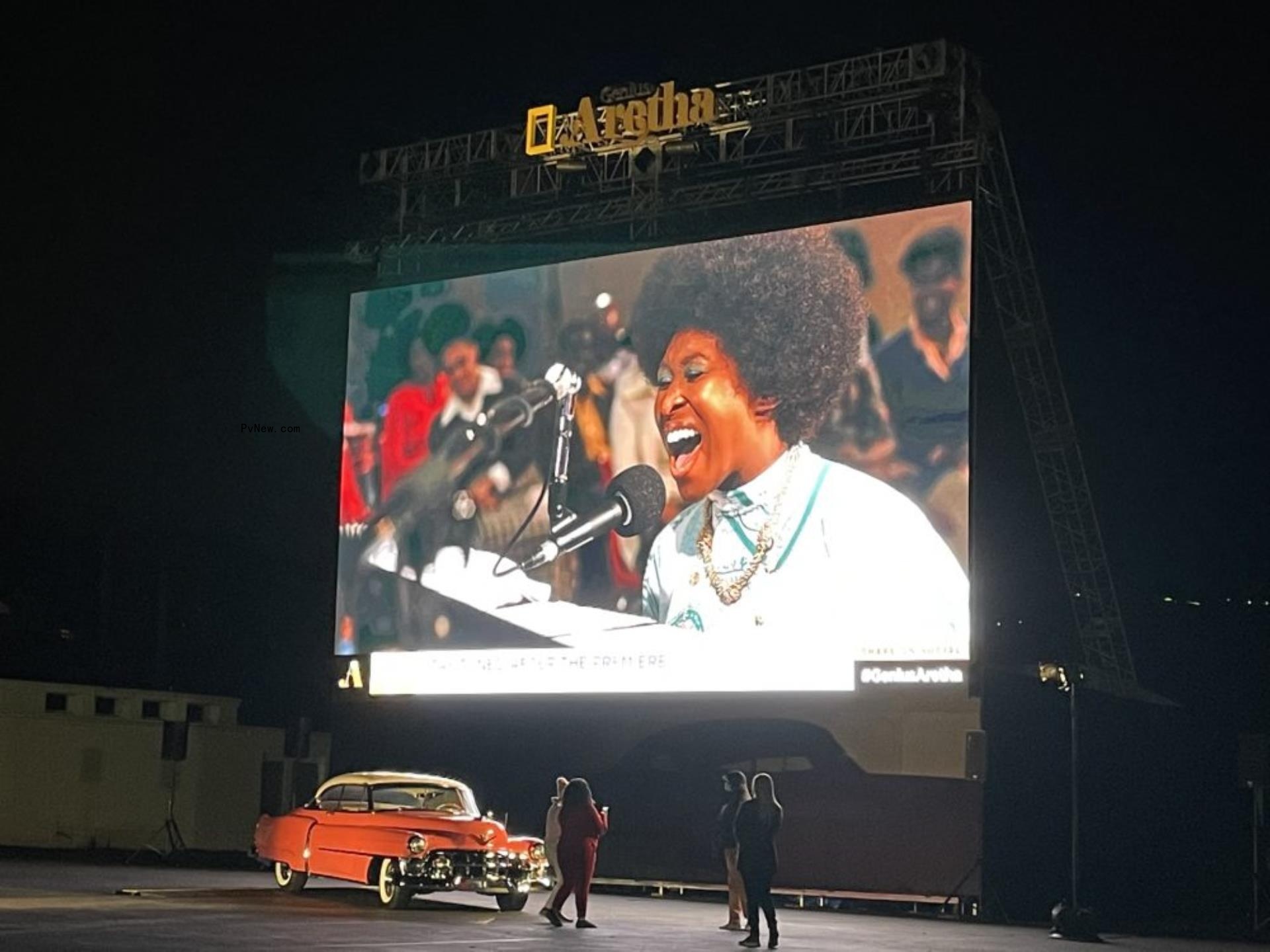 Cynthia Erivo Caps ‘Genius: Aretha’ Drive-In Premiere With Queen-Worthy Mini-Concert