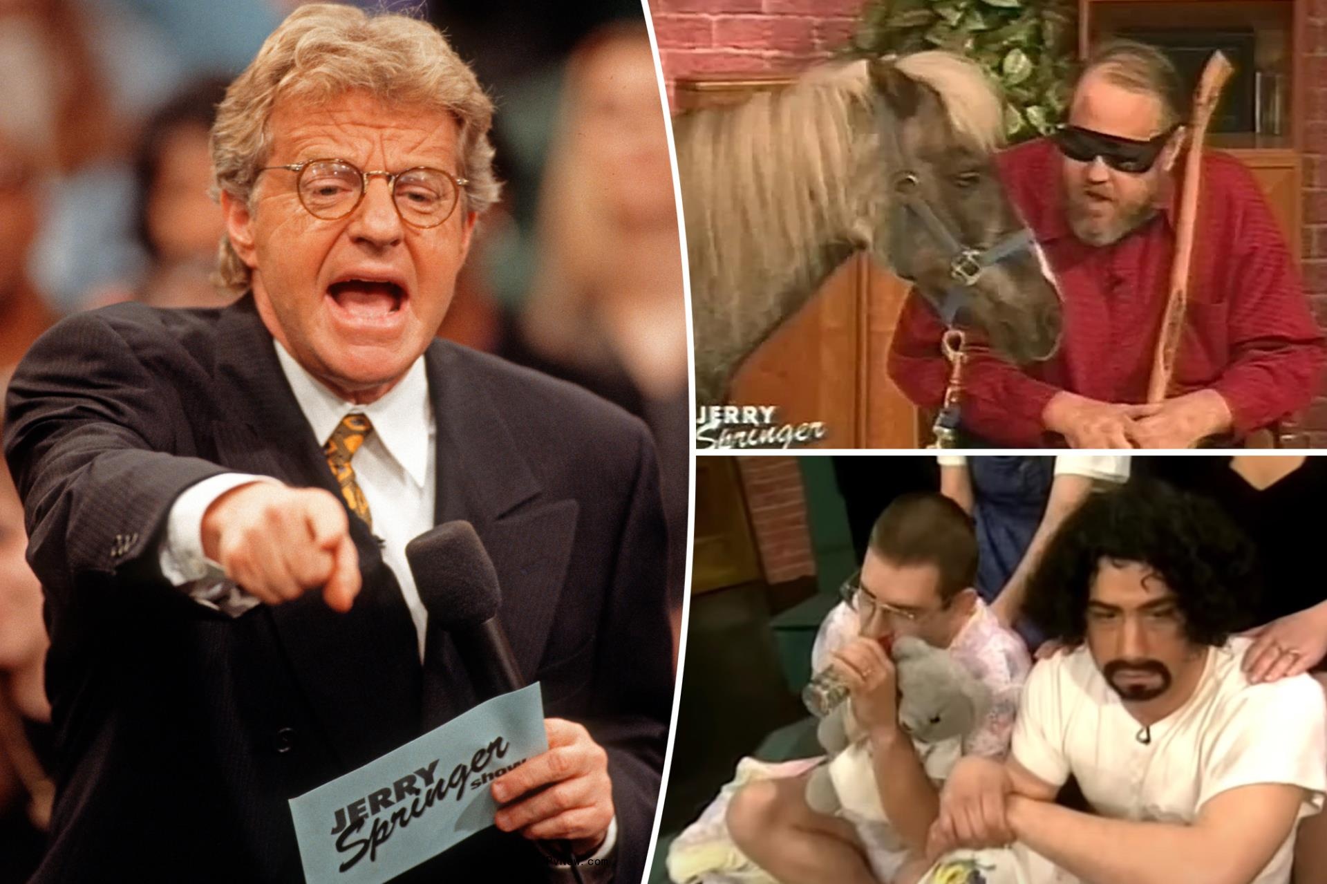 Jerry Springer’s most viral guests: Adult babies, man married to horse and more