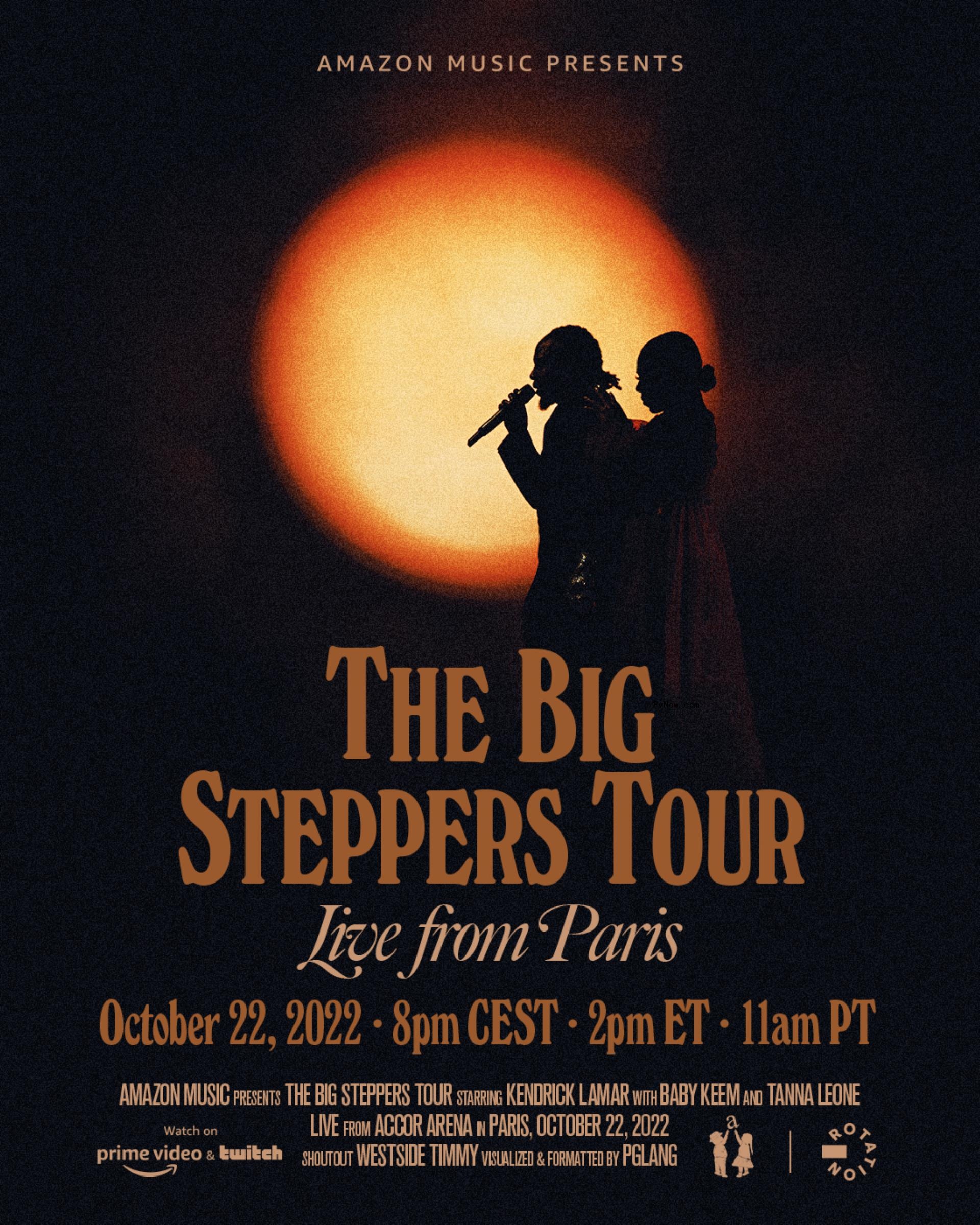 Kendrick Lamar’s ‘Big Steppers’ Co<i></i>ncert to Be Livestreamed From Paris by Amazon Music This Saturday