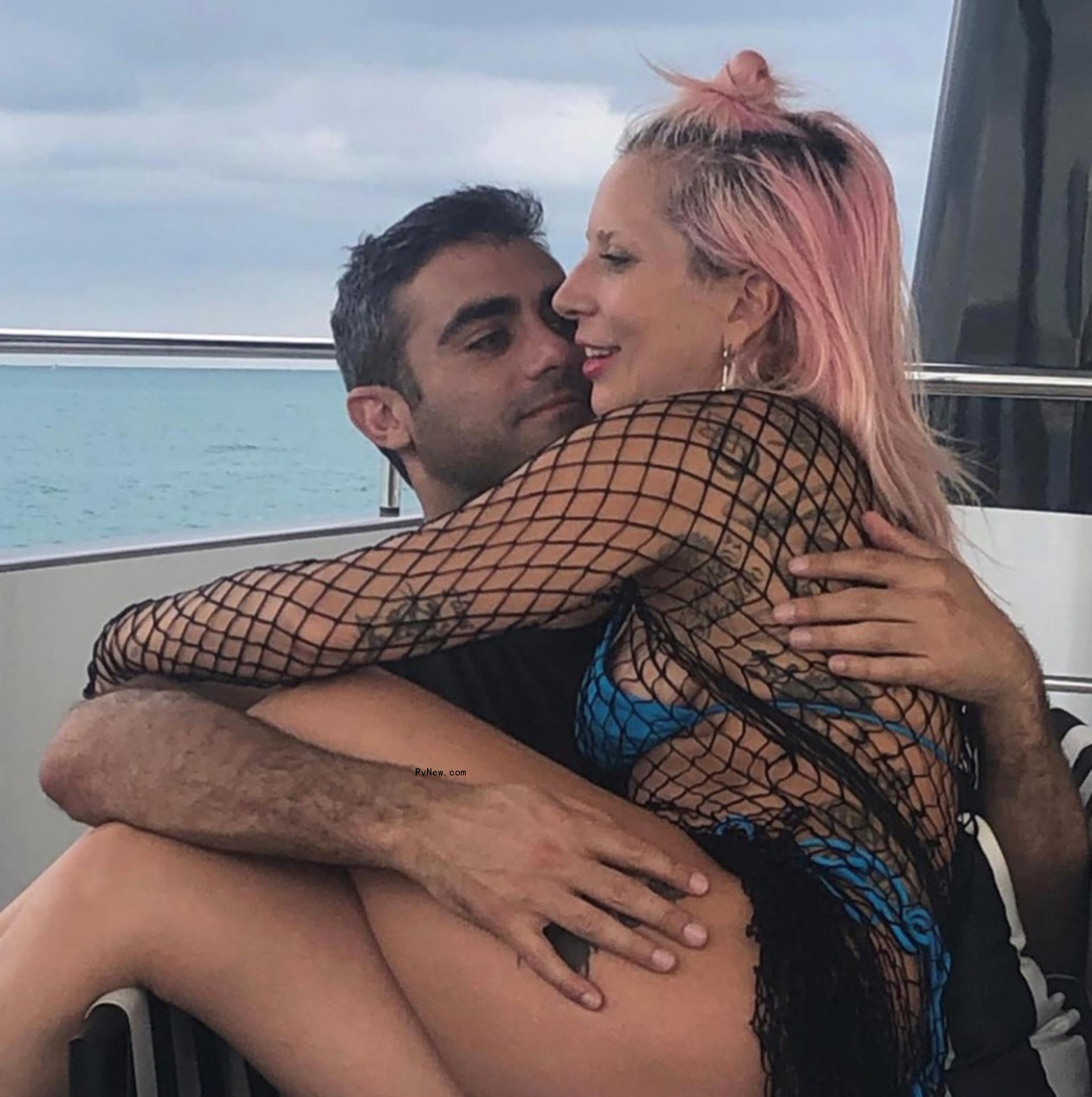 Michael Polansky and Lady Gaga