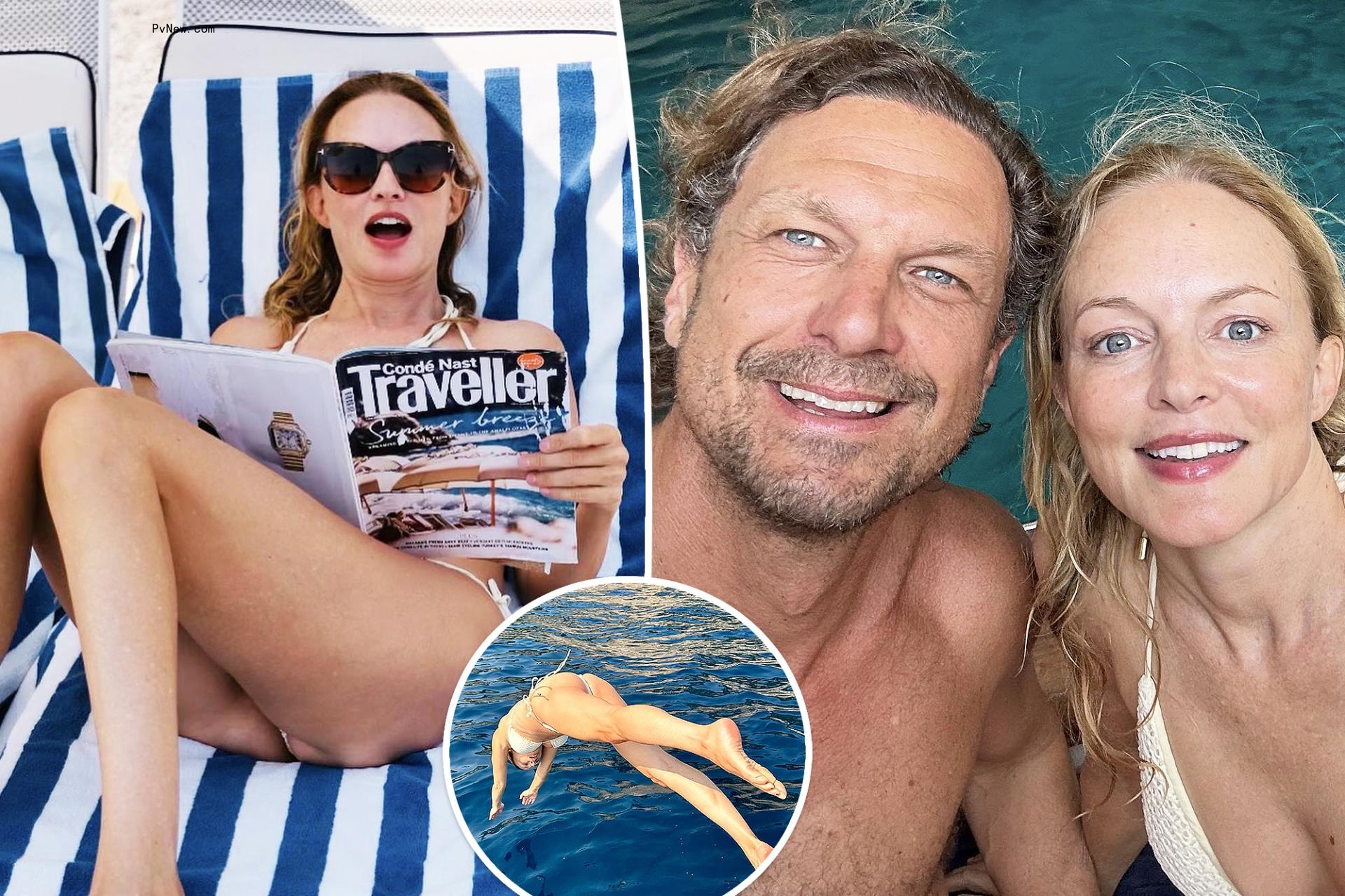 Heather Graham, 53, shares bikini snaps on Italian vacation with boyfriend
