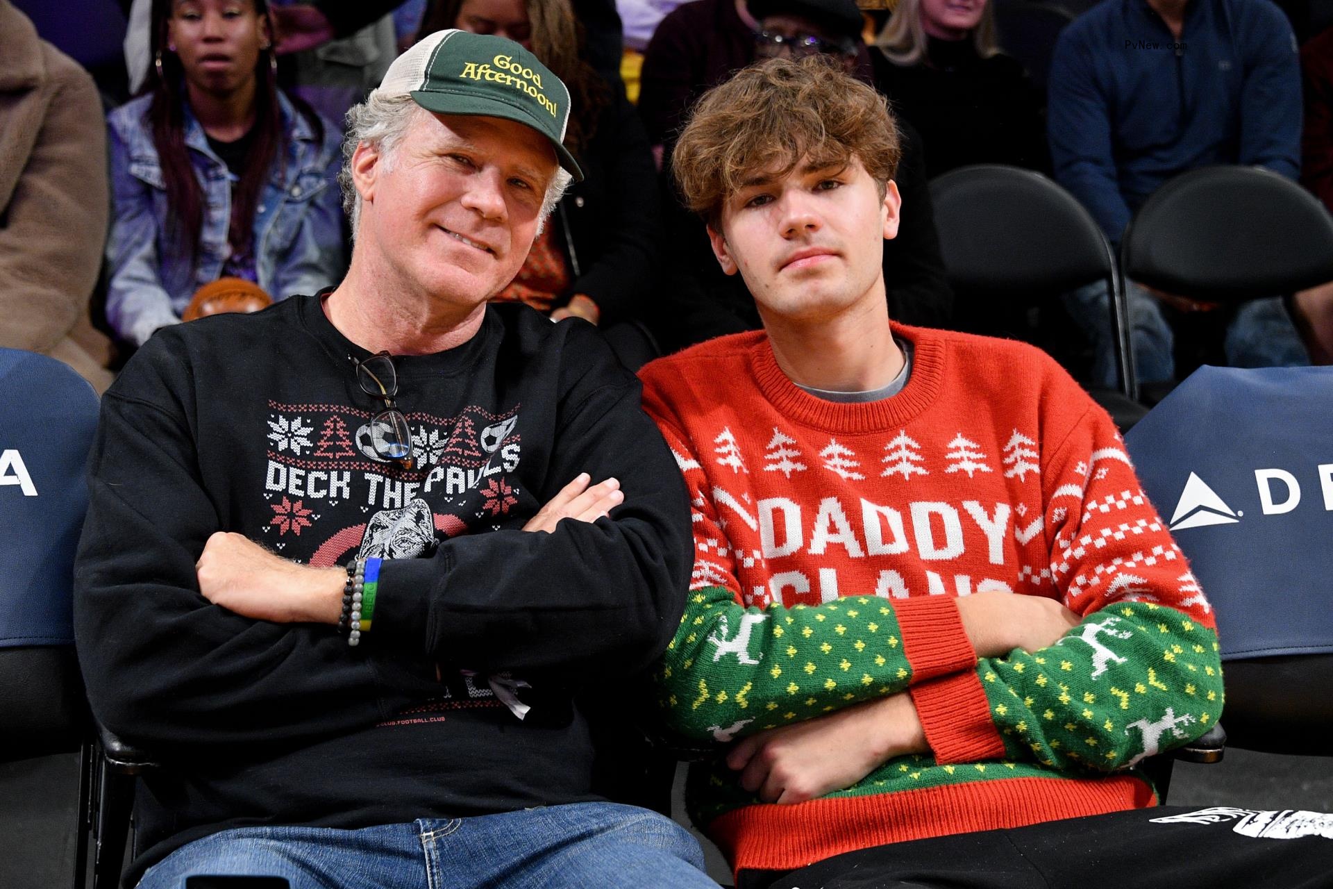 Will Ferrell and son Mattias