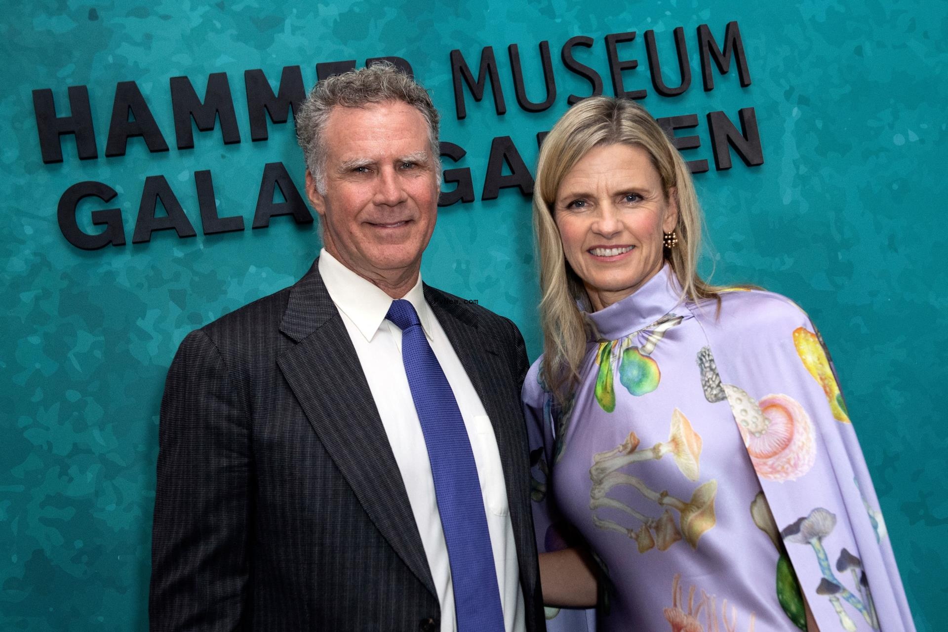 Will Ferrell and Viveca Paulin at 2022 Hammer Museum Gala