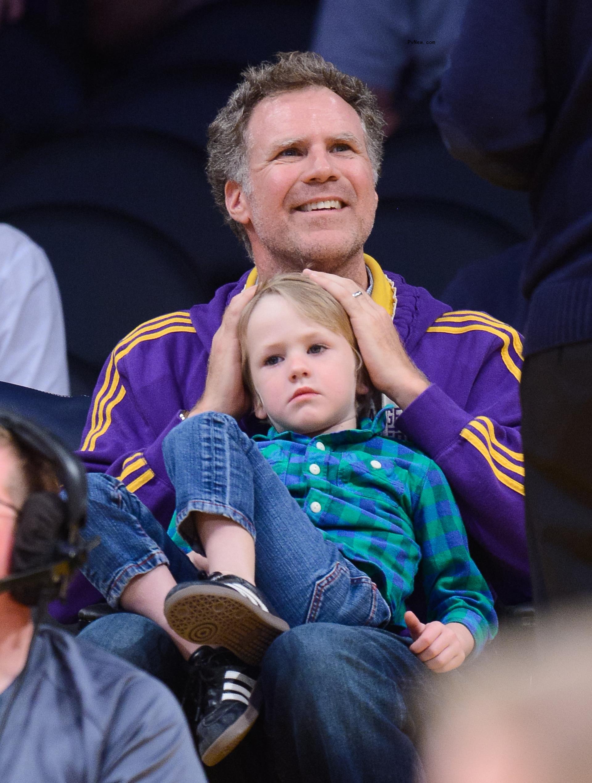 Will Ferrell and son Axel