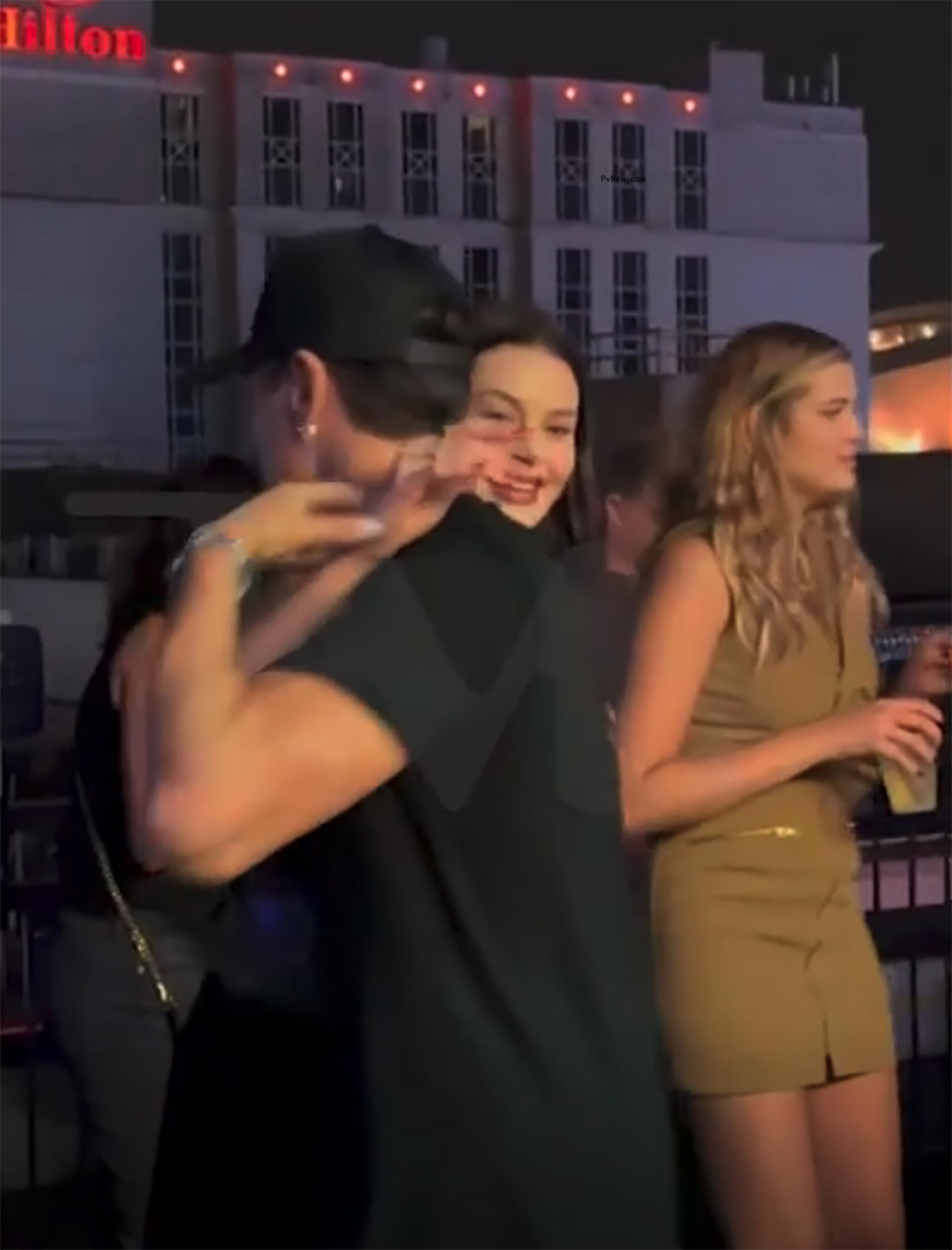 Tom Sandoval dancing with a woman