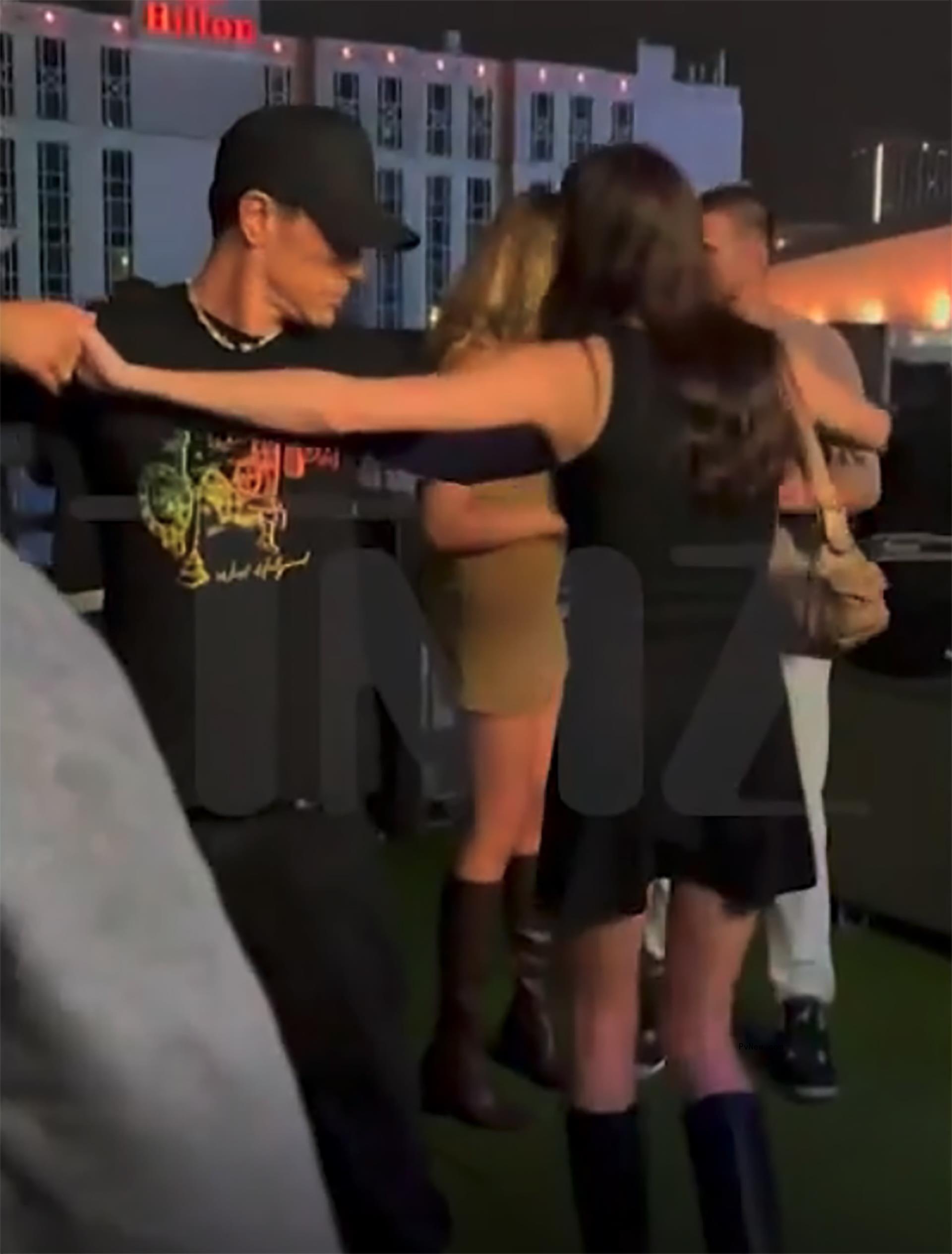 Tom Sandoval dancing with a woman