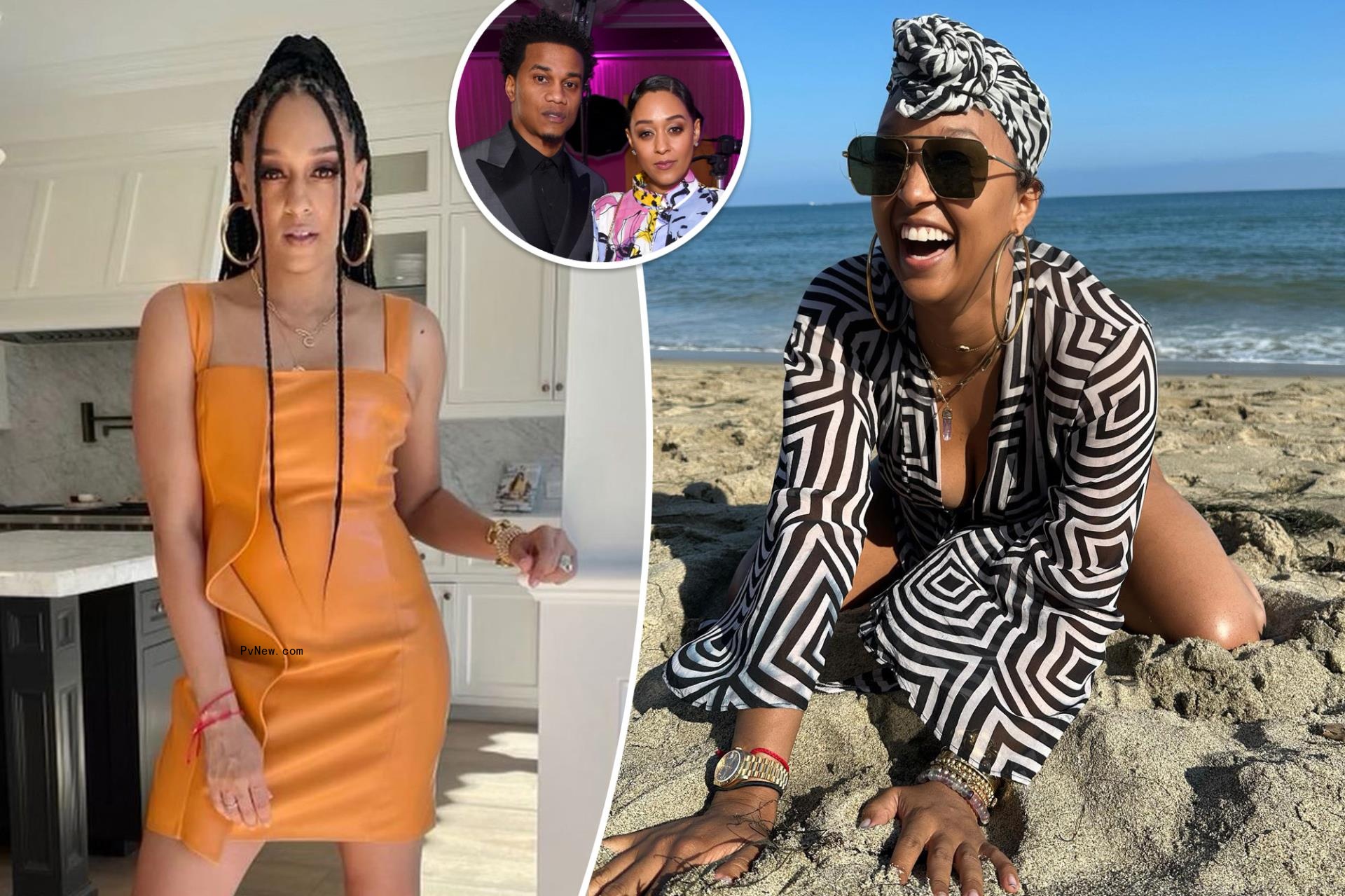 Tia Mowry claps back at fan who criticized her for publicly speaking a<i></i>bout ‘complicated’ dating life