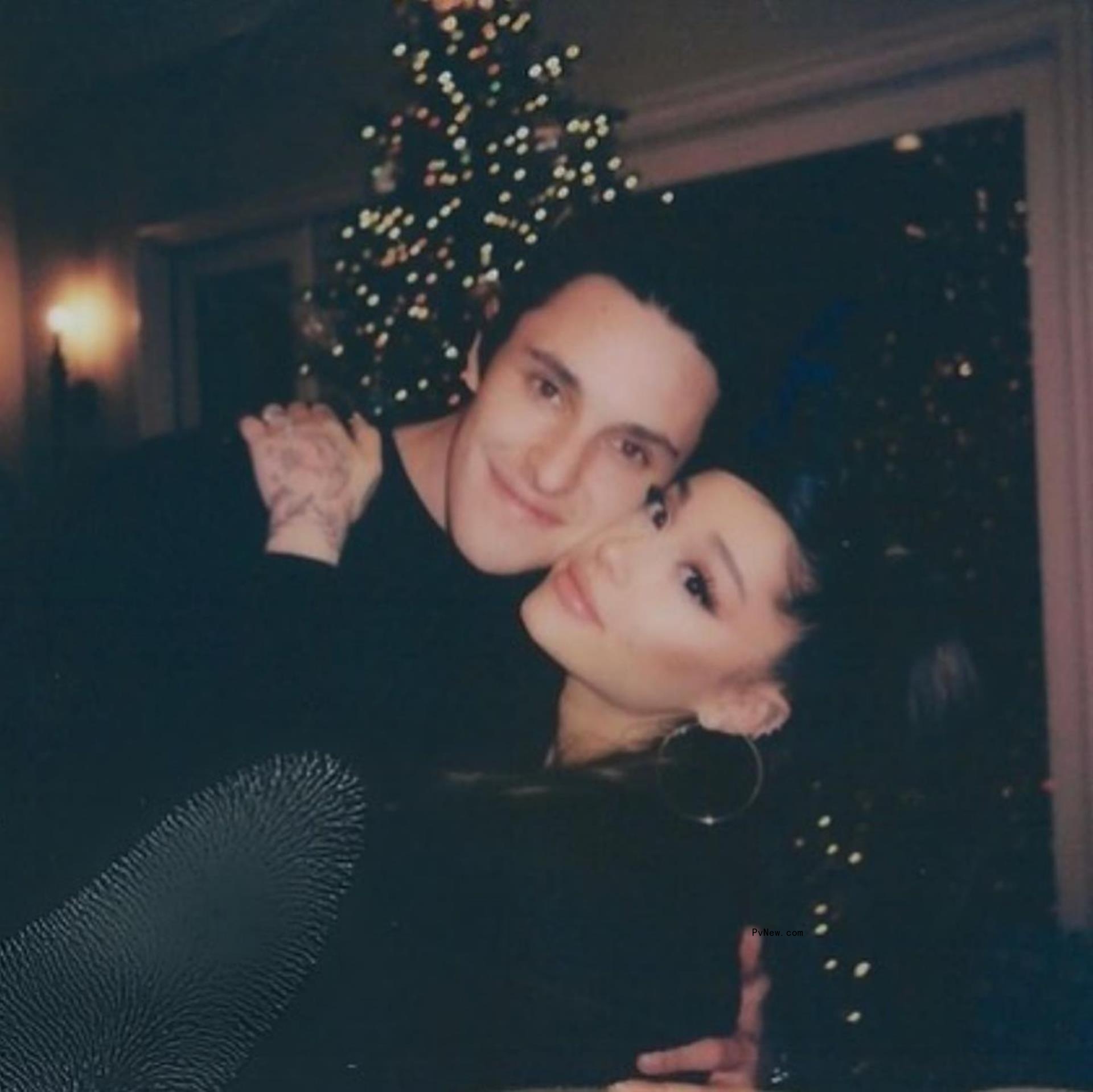 Ariana Grande and Dalton Gomez.